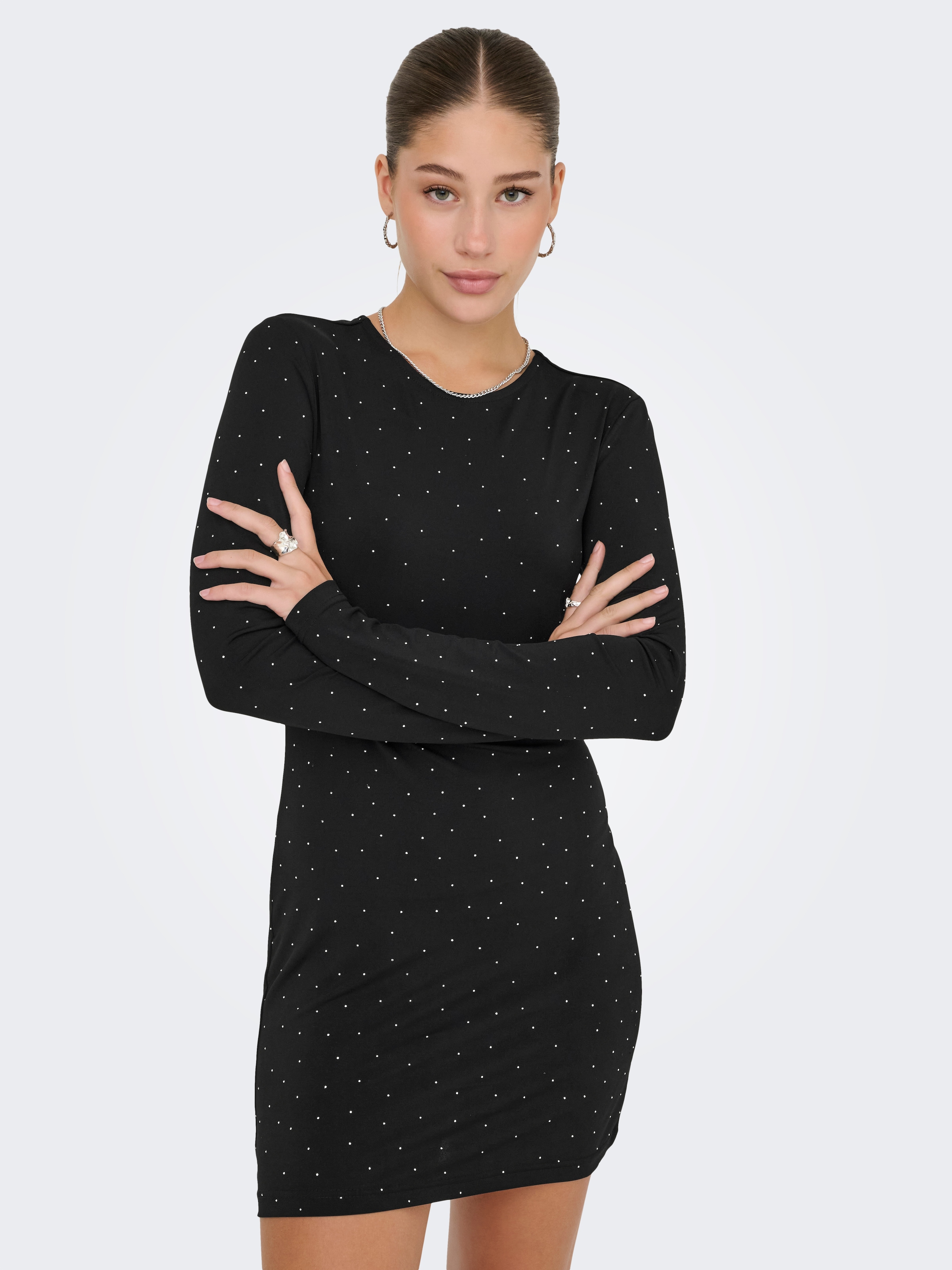ONLY Minikleid "ONLZITA L/S O-NECK SHORT DRESS BF JRS" Sommerkleid günstig online kaufen