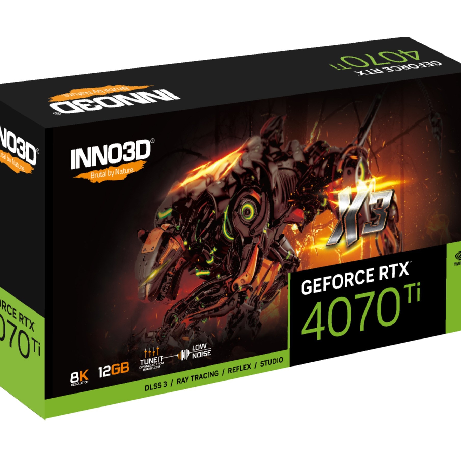 Inno3D Grafikkarte »Geforce RTX 4070 ti x3«