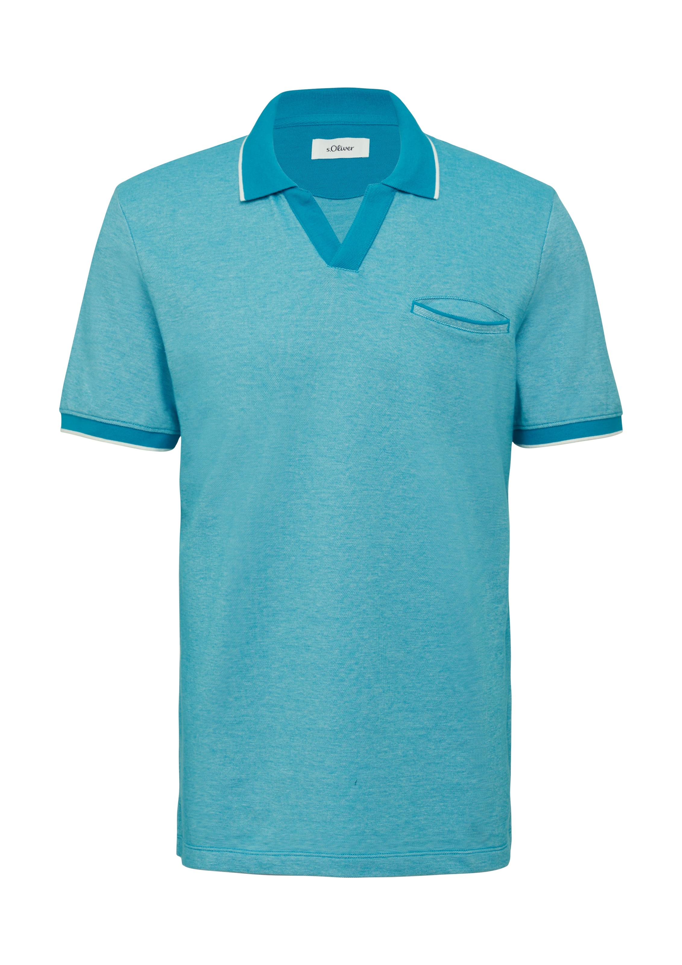 s.Oliver Poloshirt, mit Brusttasche