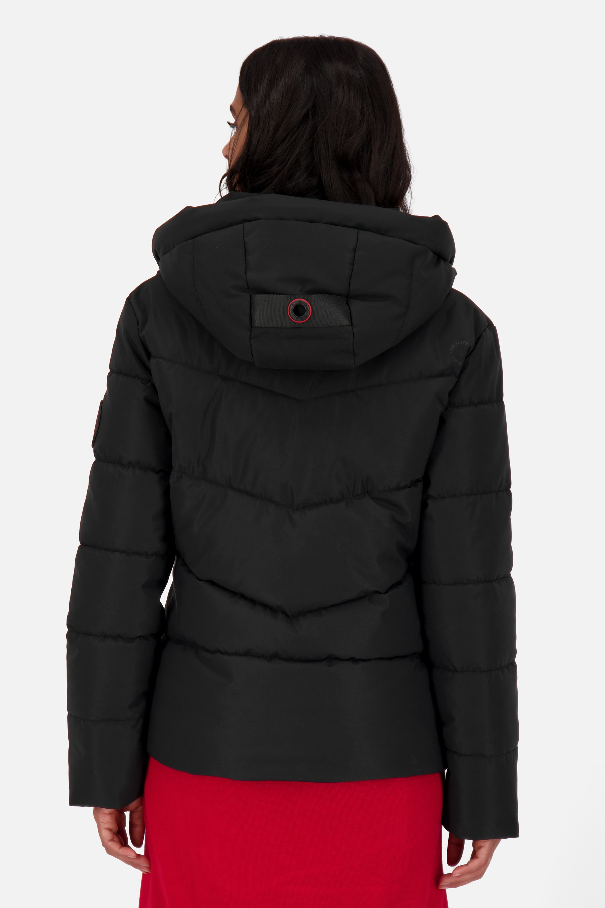 Alife & Kickin Winterjacke »Damen MicaelaAK A«, Kurze warme Jacke mit gefütterten Reißverschlusstaschen und Kapuze
