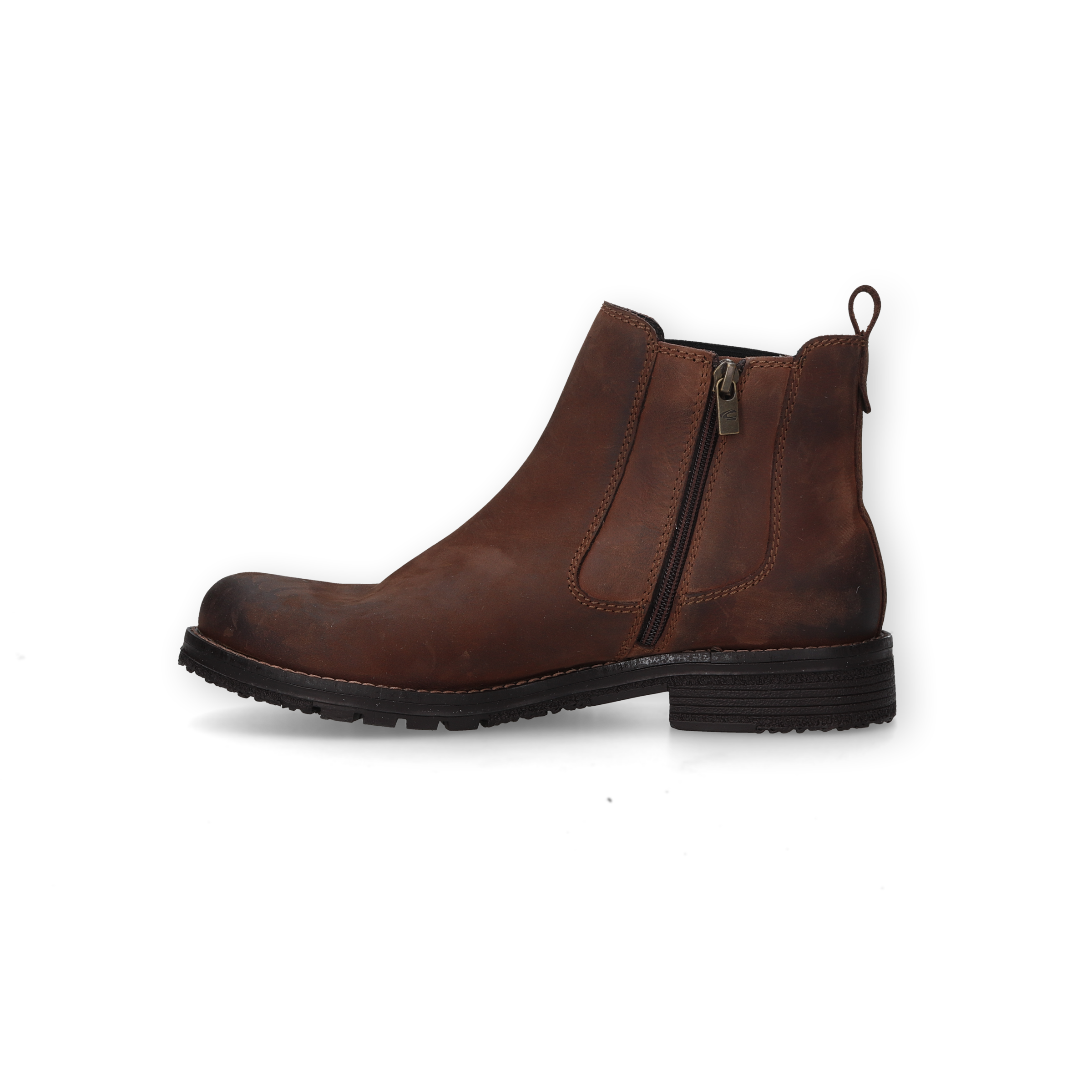 camel active Chelseaboots  Stiefelette, Business-Boots mit Stretcheinsatz außen