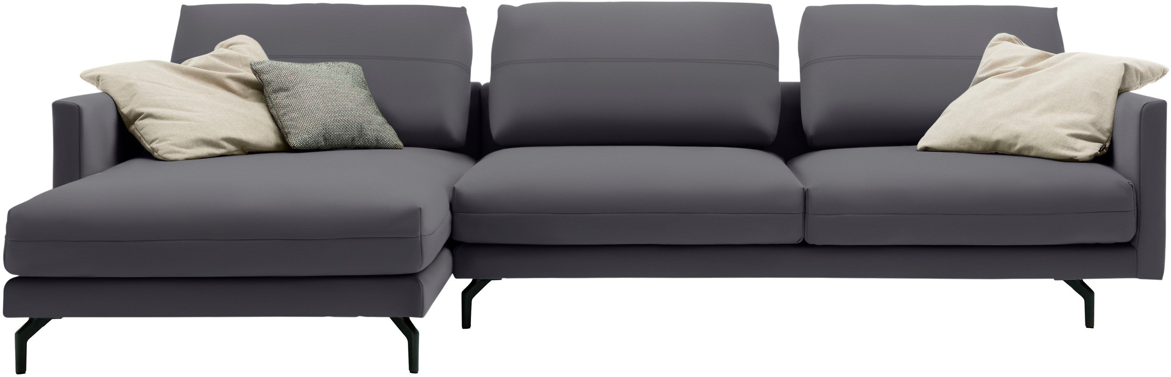 Creation BY ROLF BENZ Ecksofa »CR.414, Designecksofa, Polsterecke, L-Form«, wahlweise aus feinstem Rindsleder oder hochwertigem Chenille