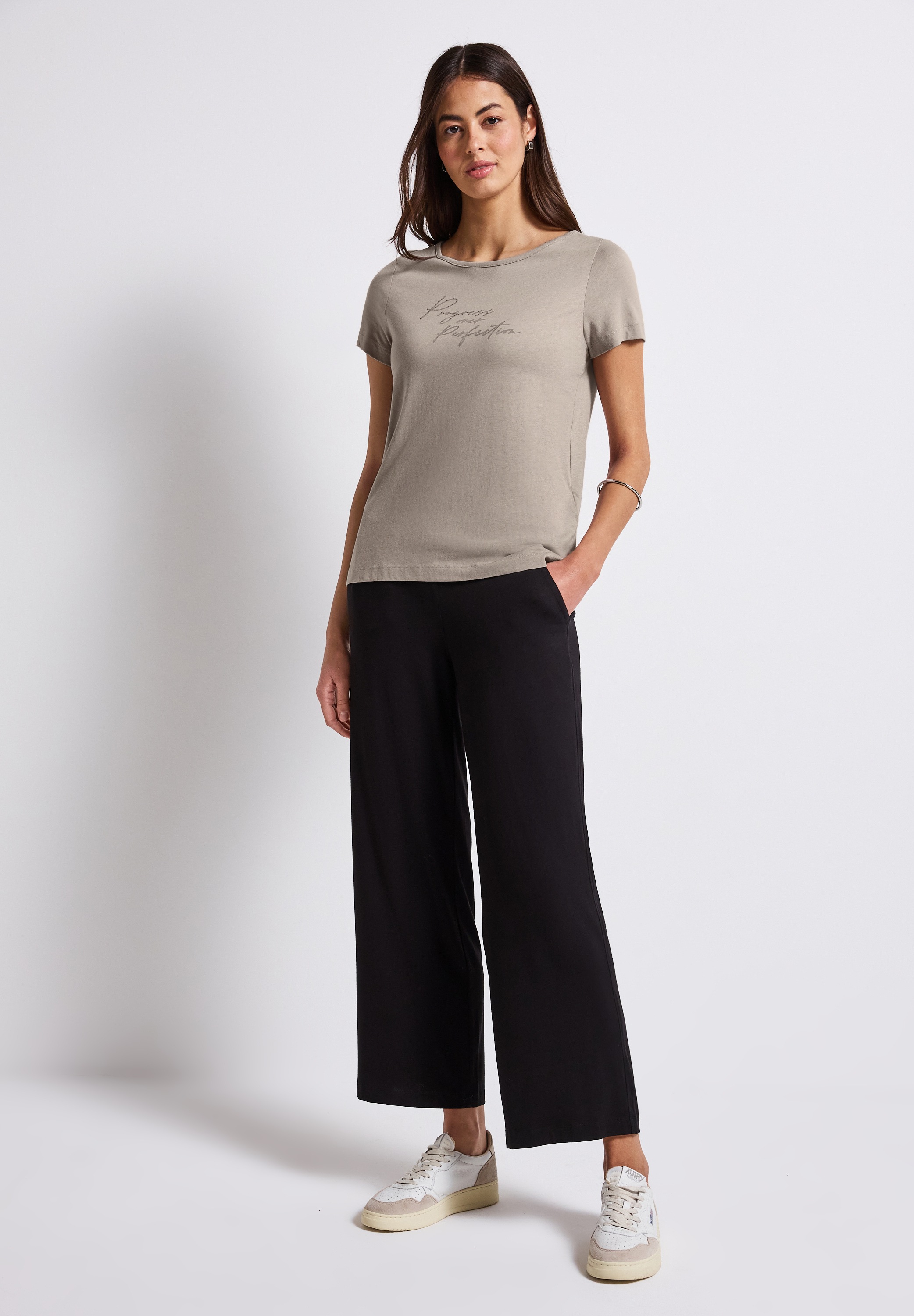 STREET ONE T-Shirt, im soften Baumwoll-Mix