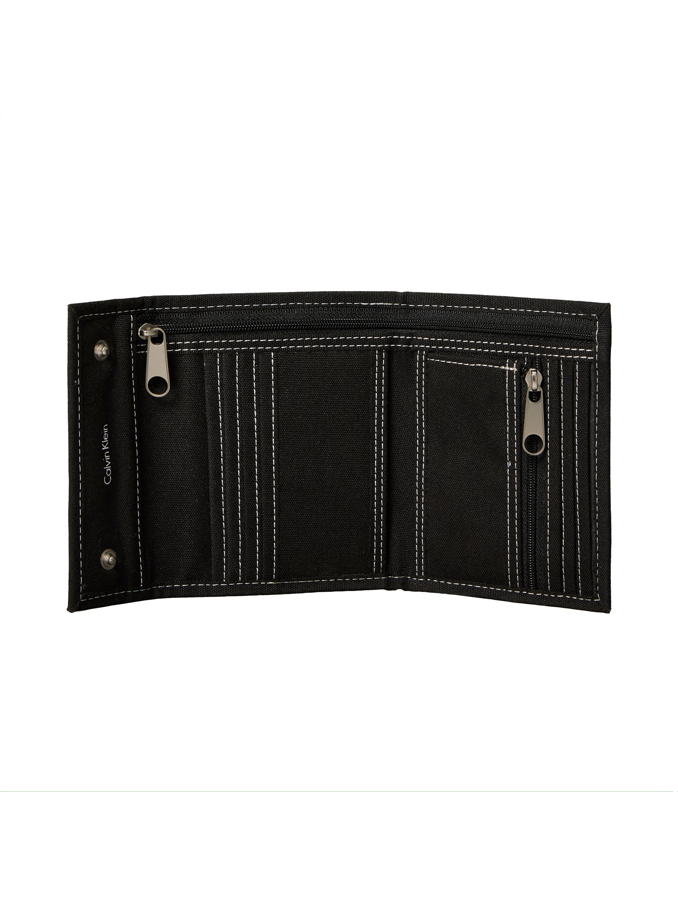 Calvin Klein Geldbörse »GRAPHIC TRIFOLD WALLET« Unisex Geldbeutel, Portemonnaie mit Logoaufnäher