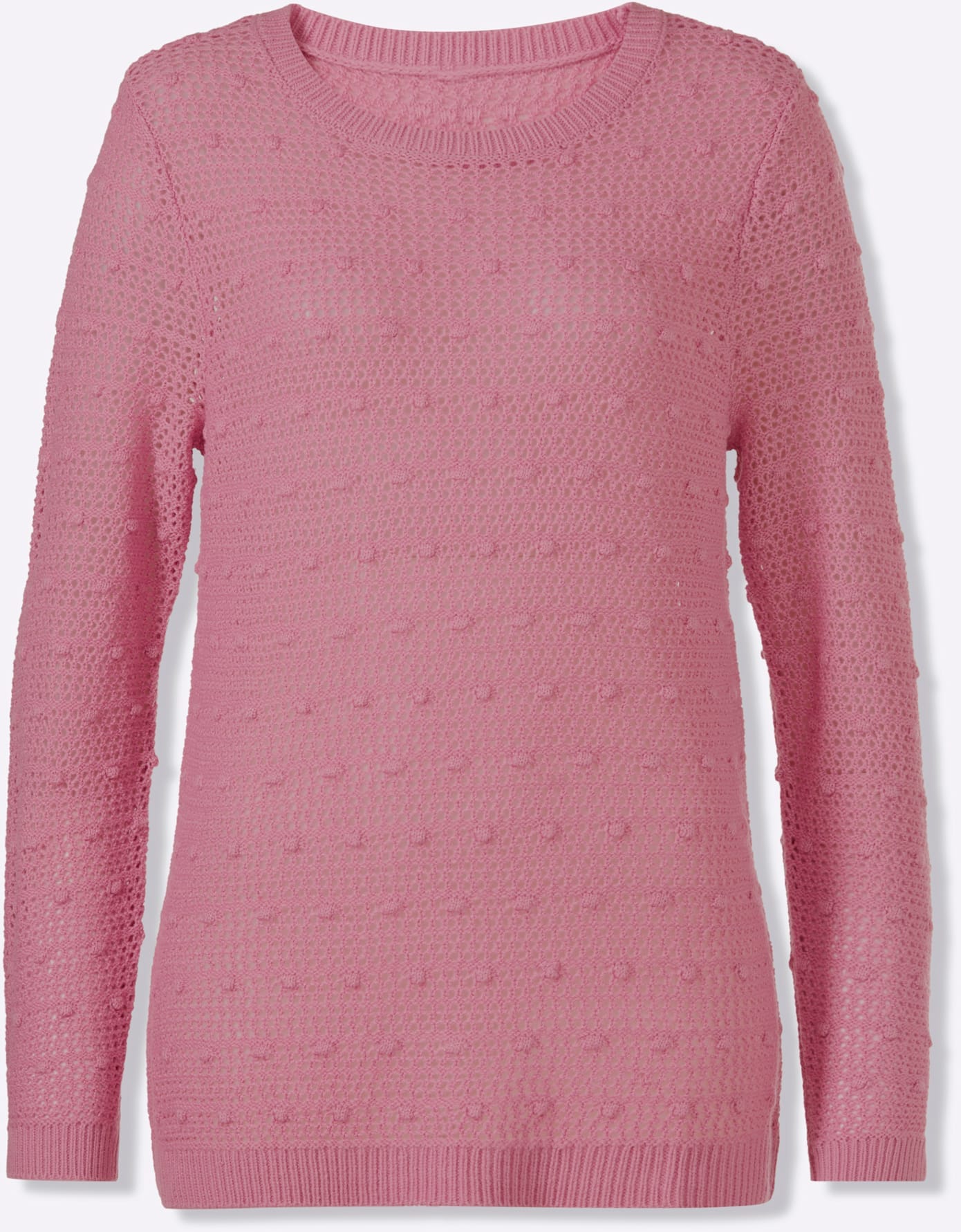 Classic Basics Ajourpullover »Rundhals-Pullover«