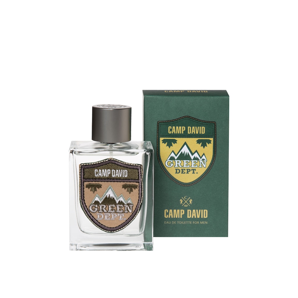 CAMP DAVID Eau de Toilette, Glasflakon