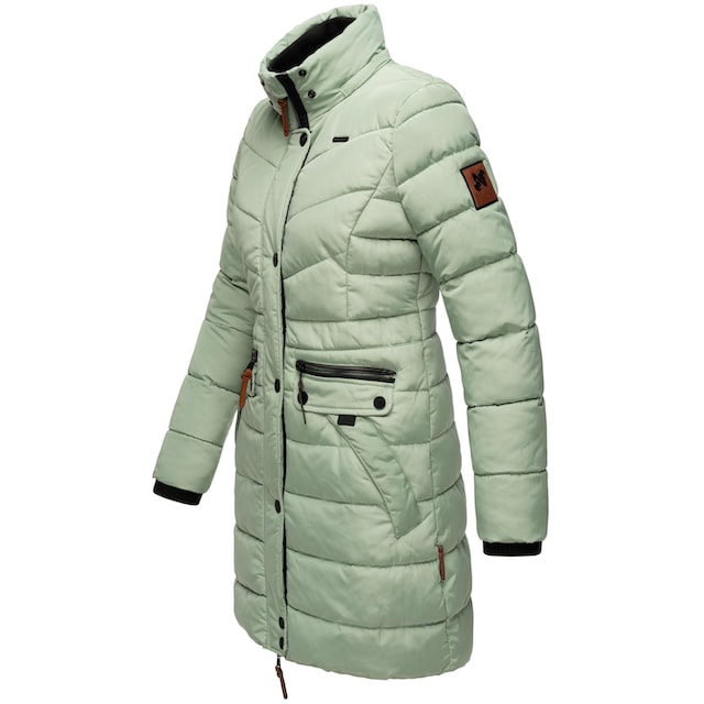 Navahoo Steppmantel »Paula«, stylischer Winter Parka m. edlem Fellimitat  für kaufen | BAUR