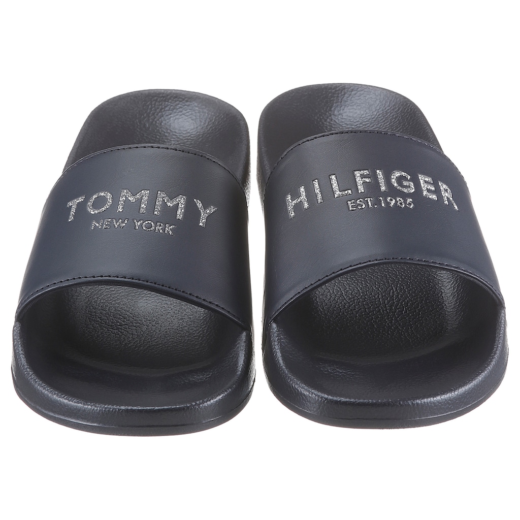 Tommy Hilfiger Badepantolette »GLITTER POOL SLIDE«