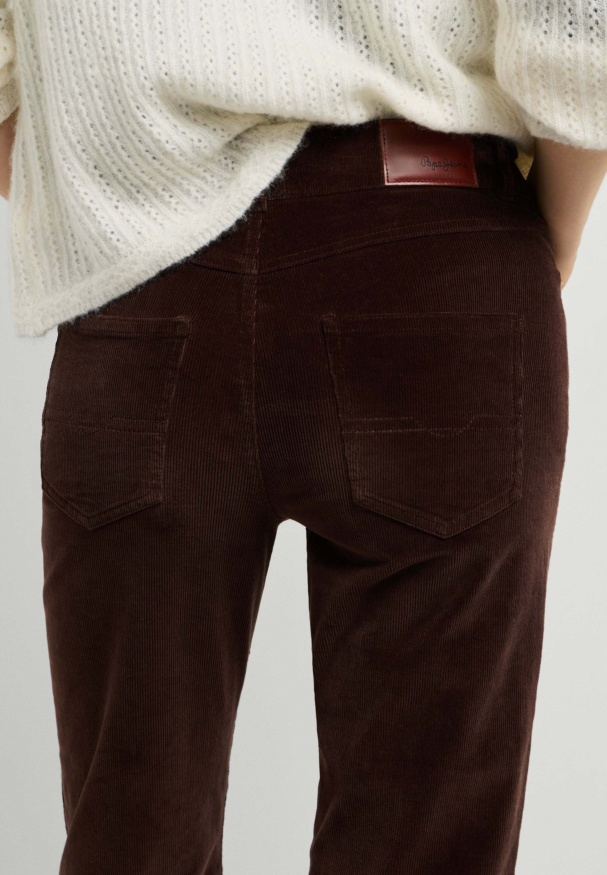 Pepe Jeans Funktionshose »trousers HIGH WAIST FLARE WILLA CORDUROY«