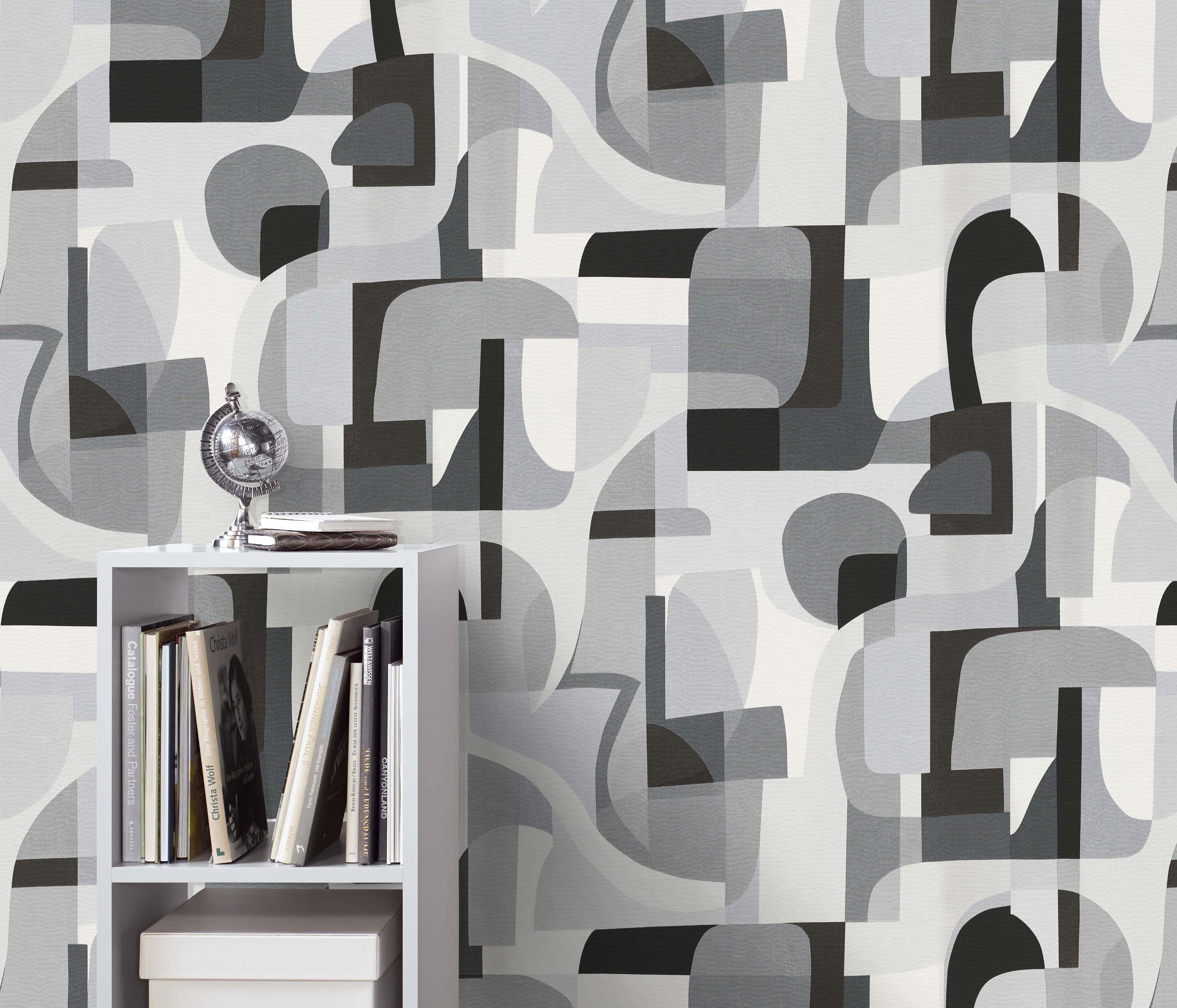Erismann Vliestapete "Vliestapete Fragment" Retro Abstrakt Colorblocking Geometrisch Kontrastfarbene Details Mehrfarbig Leicht Strukturiert Phthalate