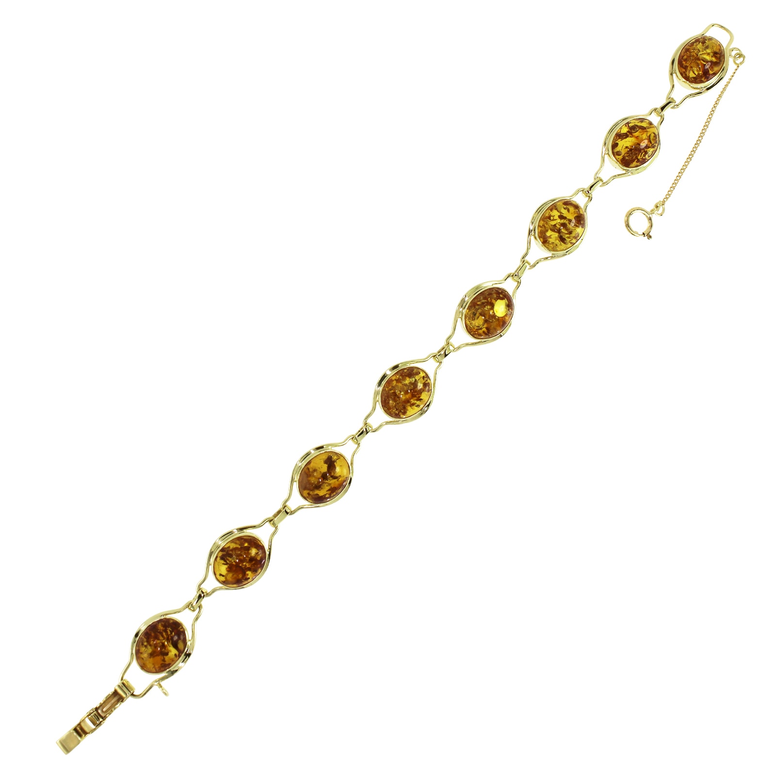 OSTSEE-SCHMUCK Armband »- Lisa - Gold 333/000 - Bernstein«