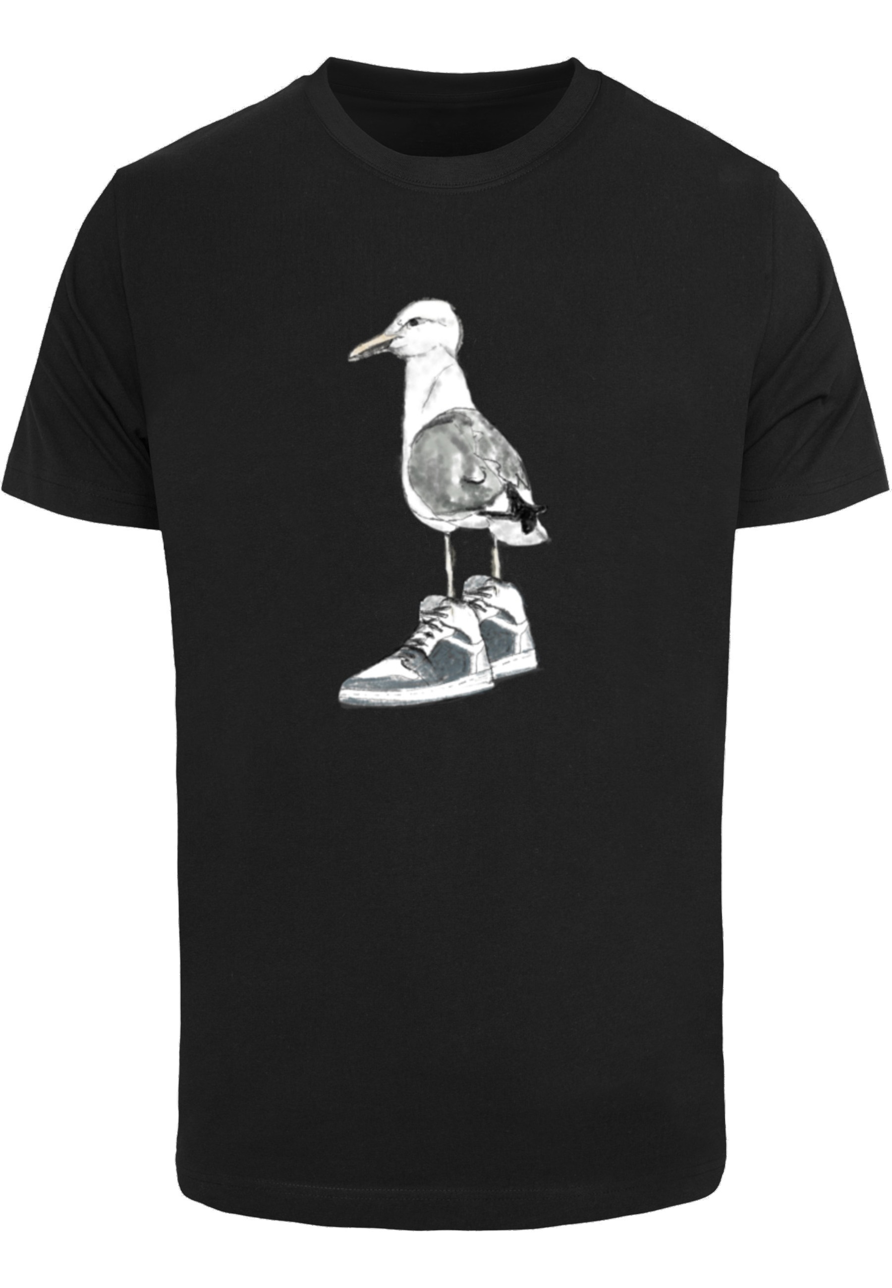 MisterTee T-Shirt "MisterTee Herren Seagull Sneakers Tee" 1 Stk.