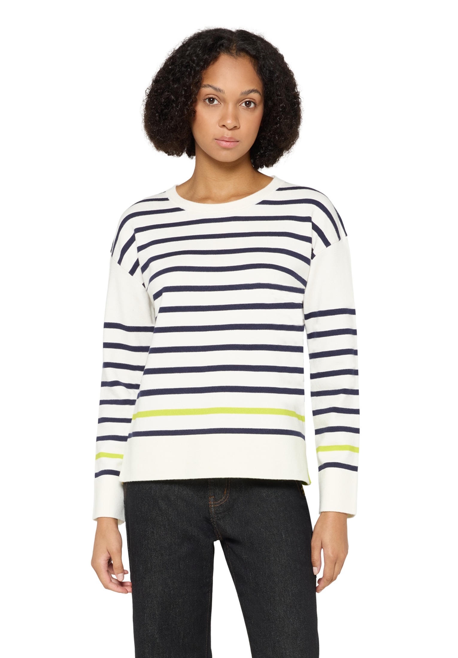 Cartoon Strickpullover »Damen mit Rundhalsausschnitt« 1 tlg.
