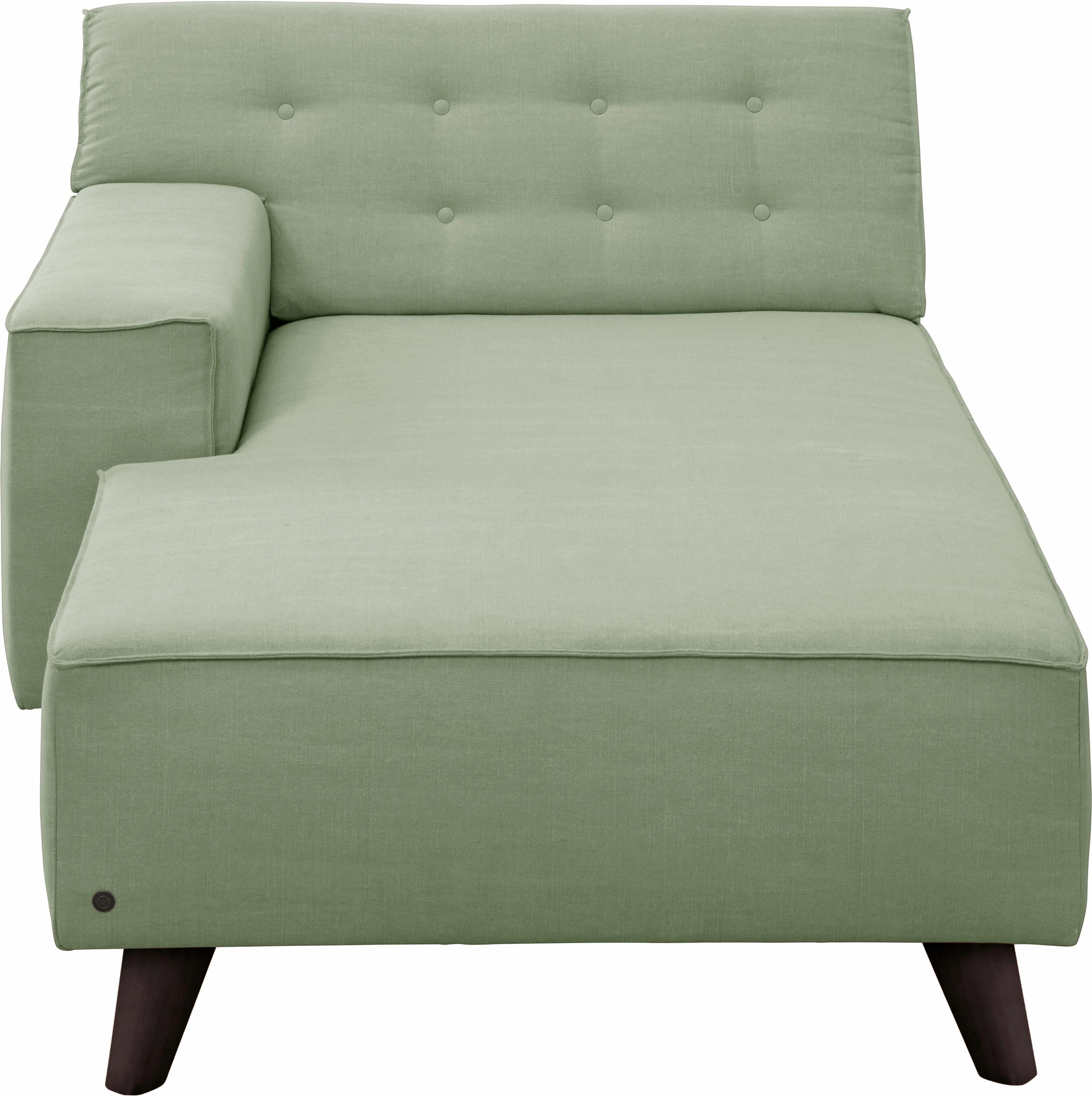 TOM TAILOR Chaiselongue »NORDIC CHIC«, im Retrolook, Füße wengefarben kaufen