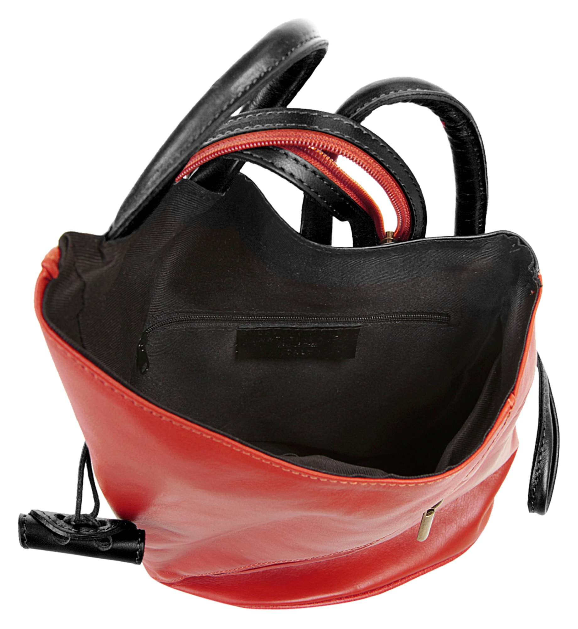 Samantha Look Cityrucksack, echt Leder, Made in Italy