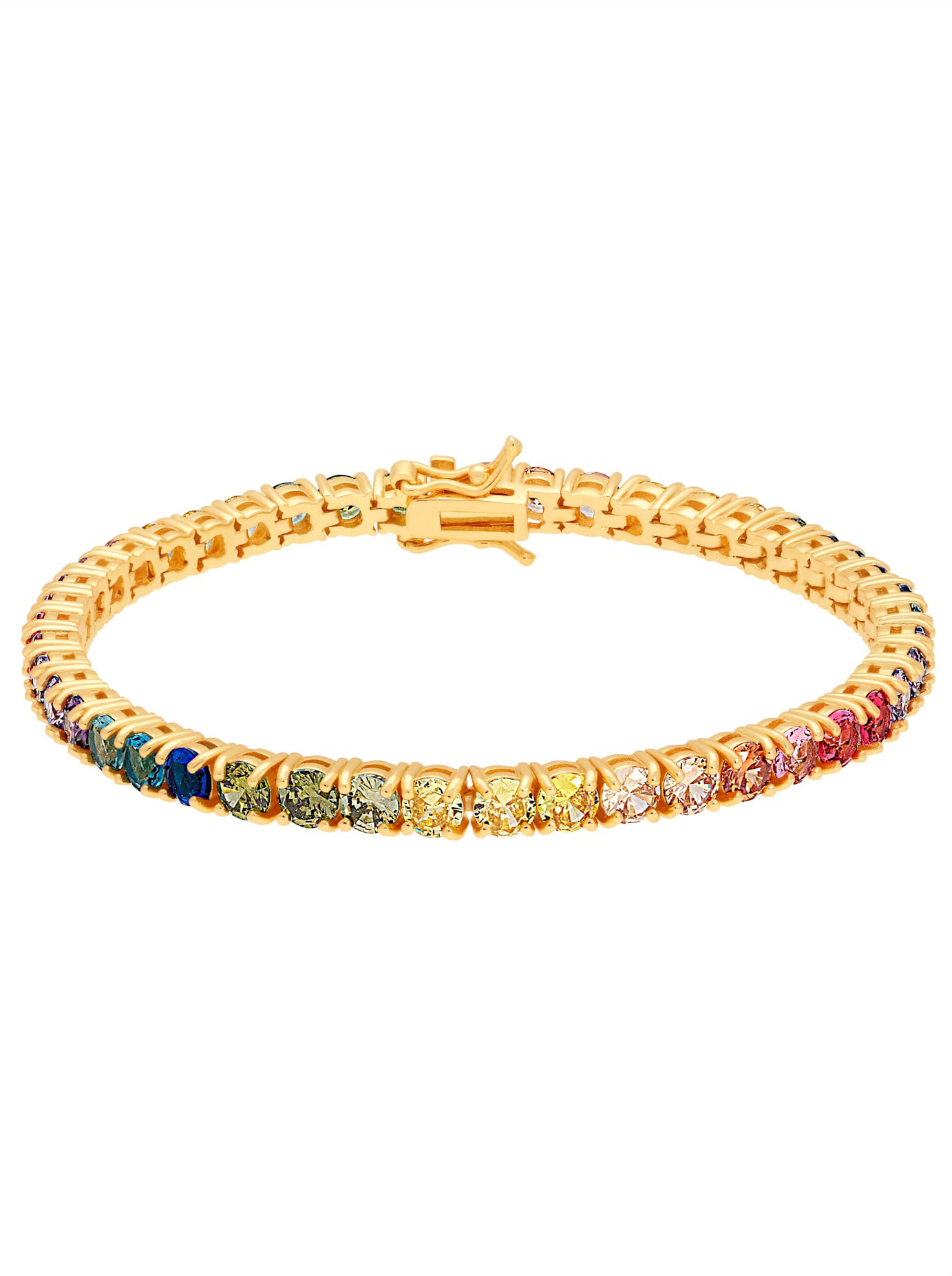 Lady Bracelet Gold Plated Sterling Silver 4