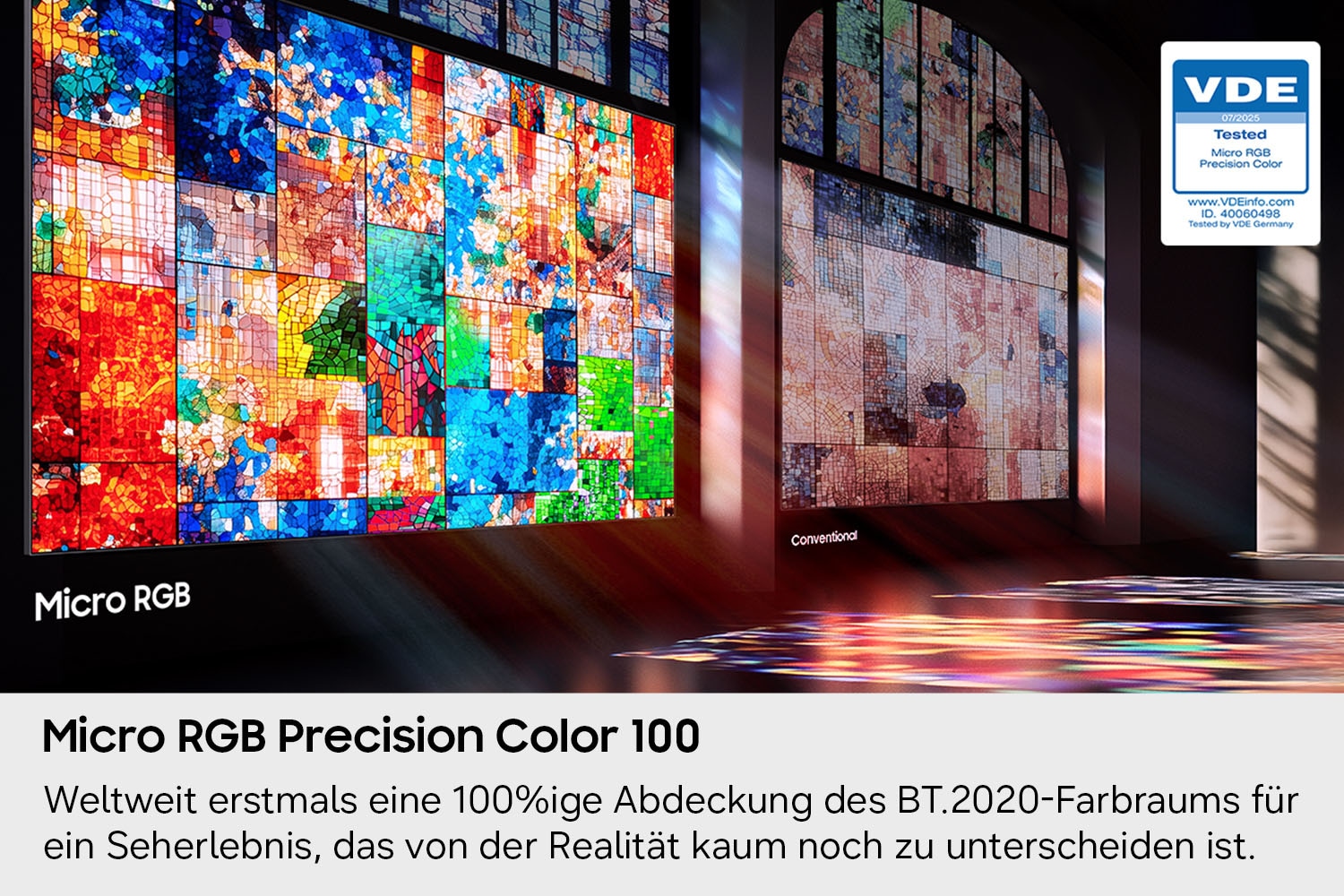 Samsung LCD-LED Fernseher »GMR55R85HAU« 138 cm/55 ″ Smart-TV Micro RGB