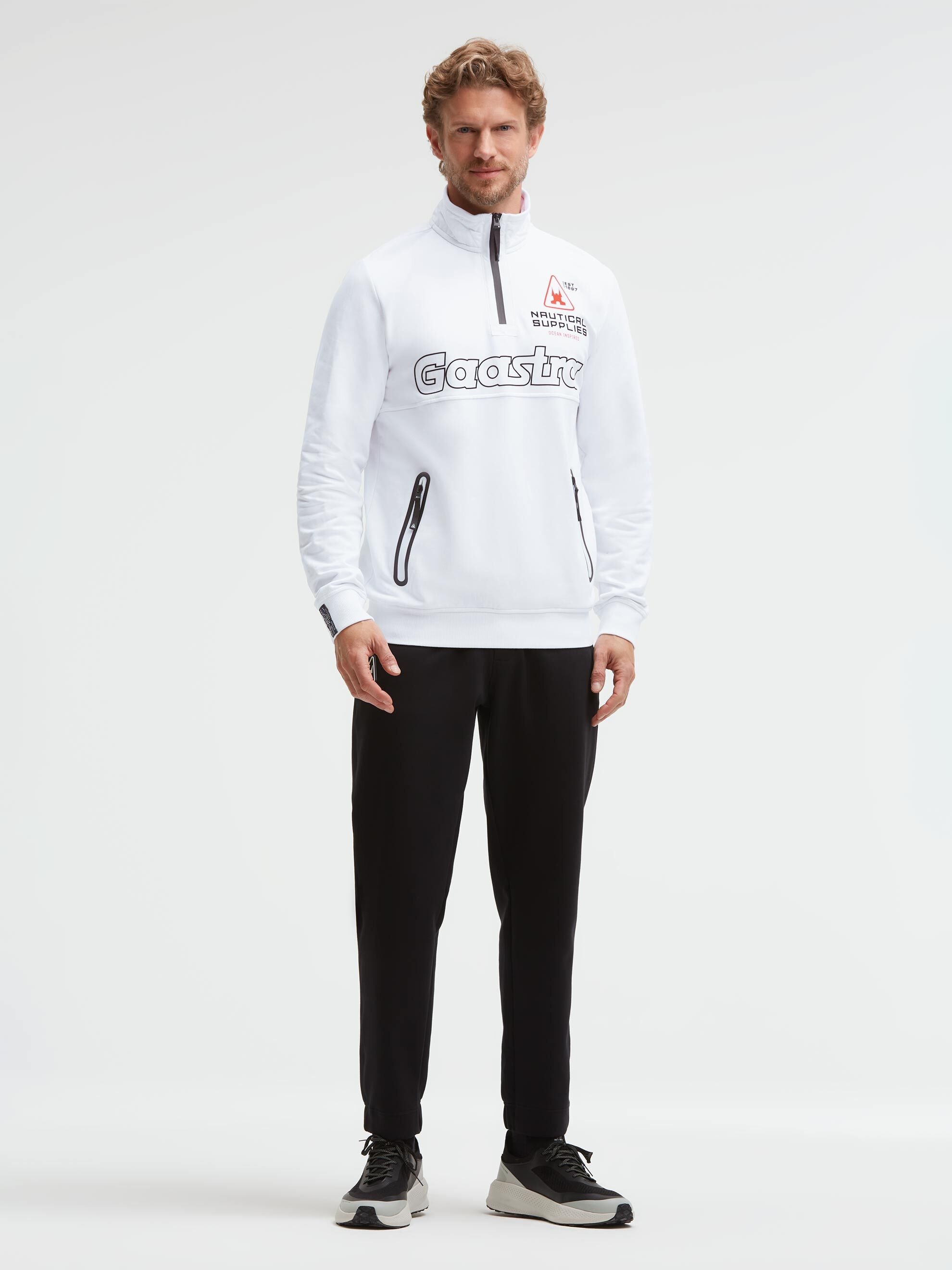Gaastra Sweater , mit Reißverschluss-Taschen
