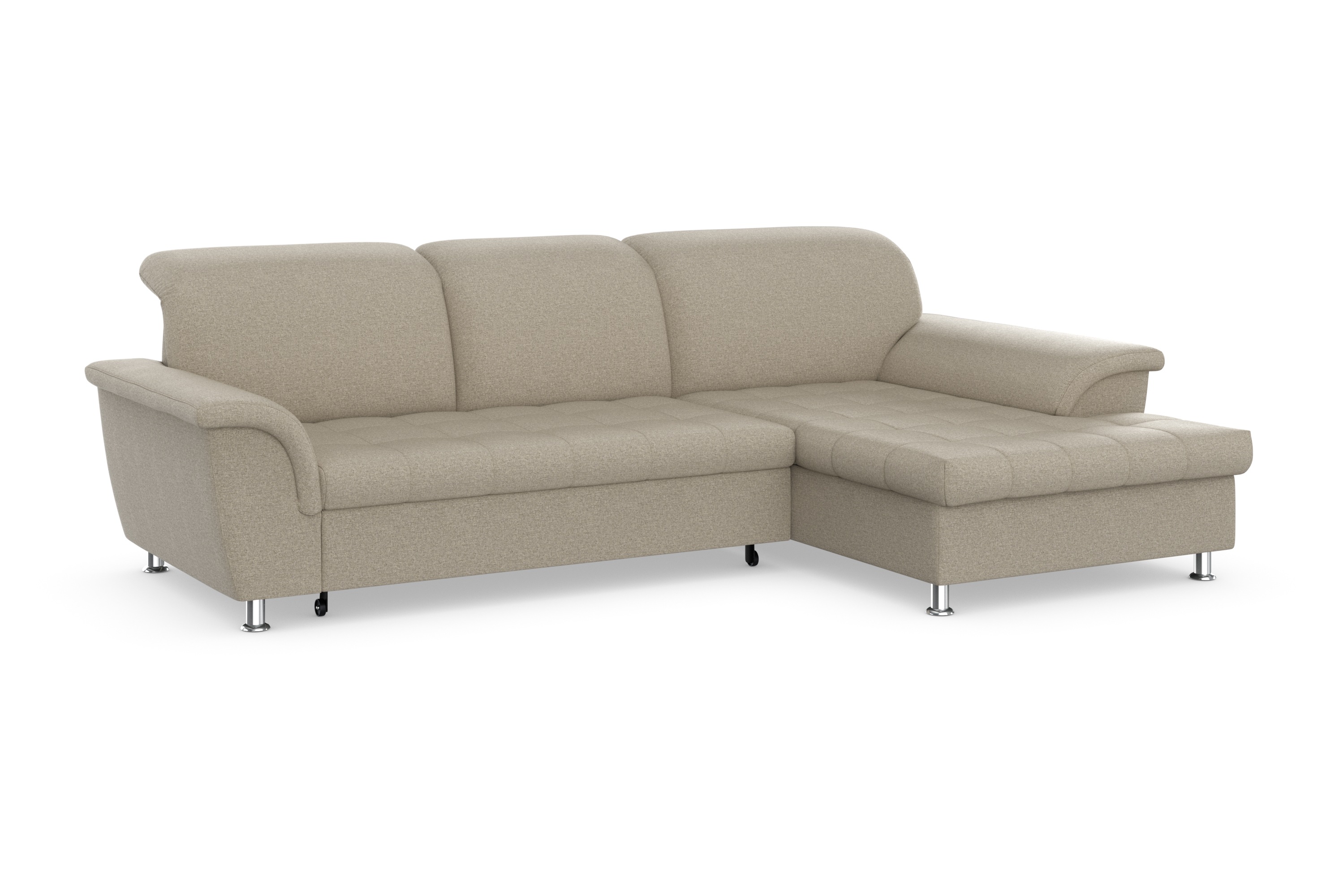 Thumbnail - DOMO collection Ecksofa Franzi, wahlweise mit Bettfunktion, Bettkasten und Kopfteilverstellung