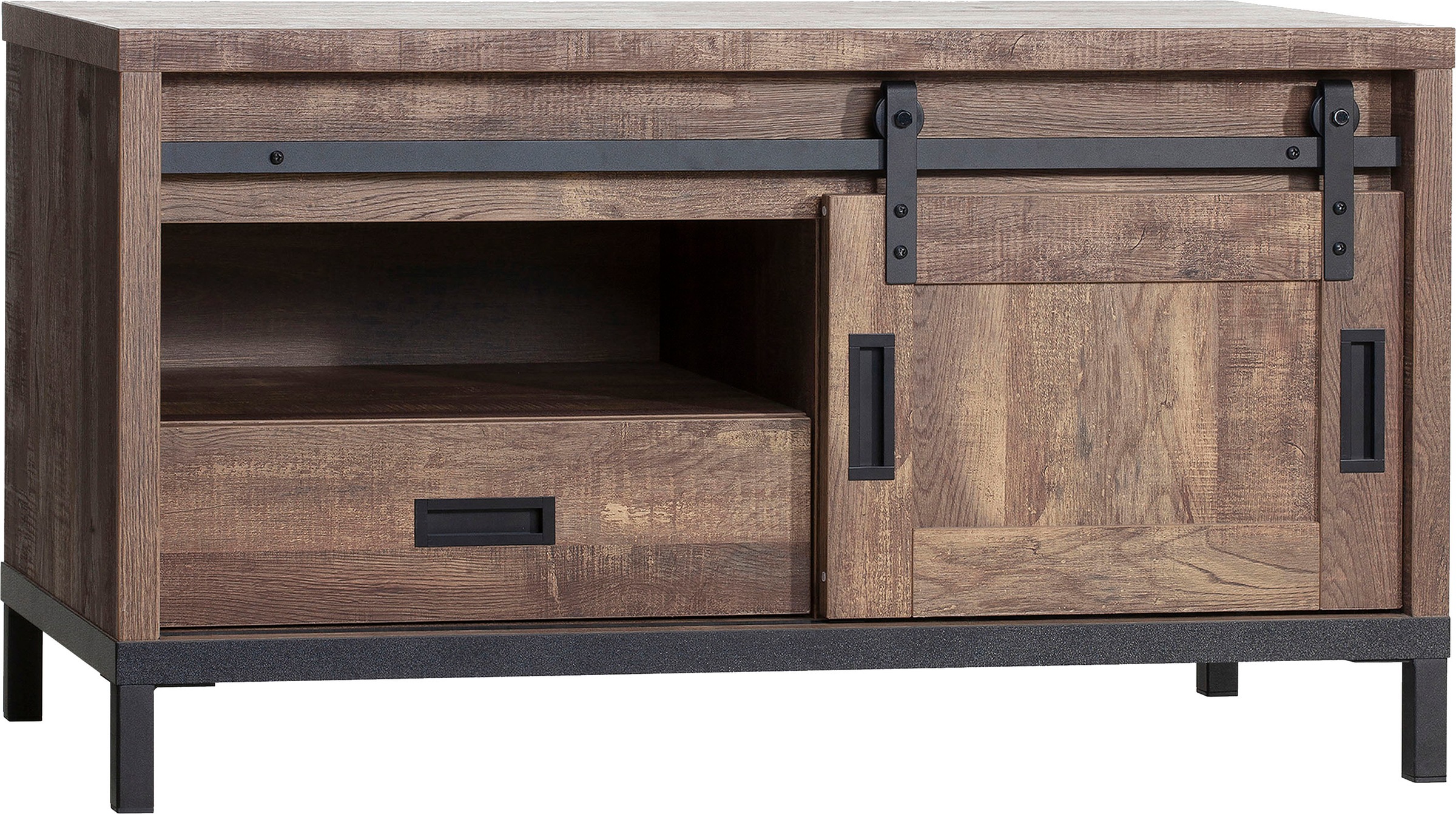 OMG Design TV-Schrank »Stanley Lowboard«, mit Schiebetür, Breite 120 cm, in zwei Breiten