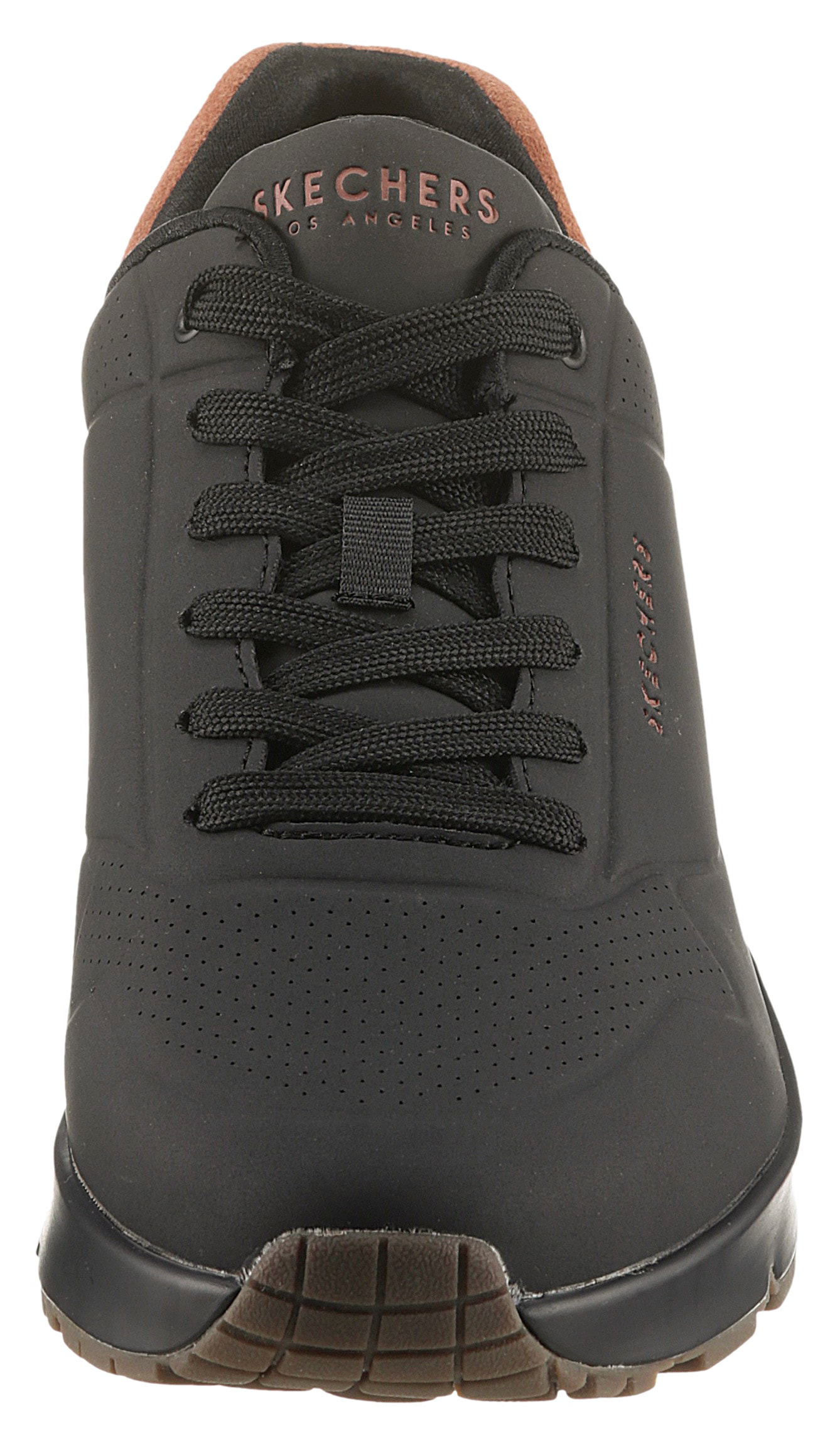 Skechers Sneaker »UNO-SUITED ON AIR«, Freizeitschuh, Halbschuh, Schnürschuh mit modischer Keilsohle