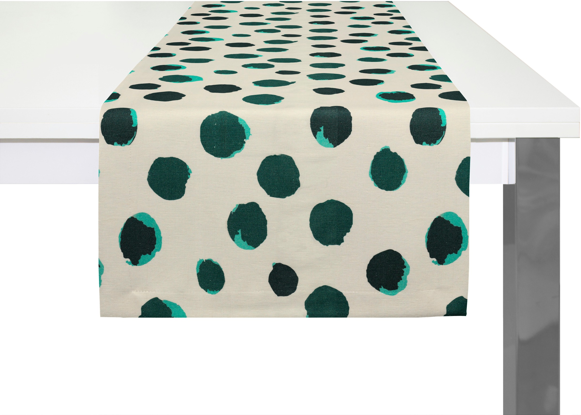 Adam Tischläufer "Dots" aus Bio-Baumwolle,Made in Germany günstig online kaufen