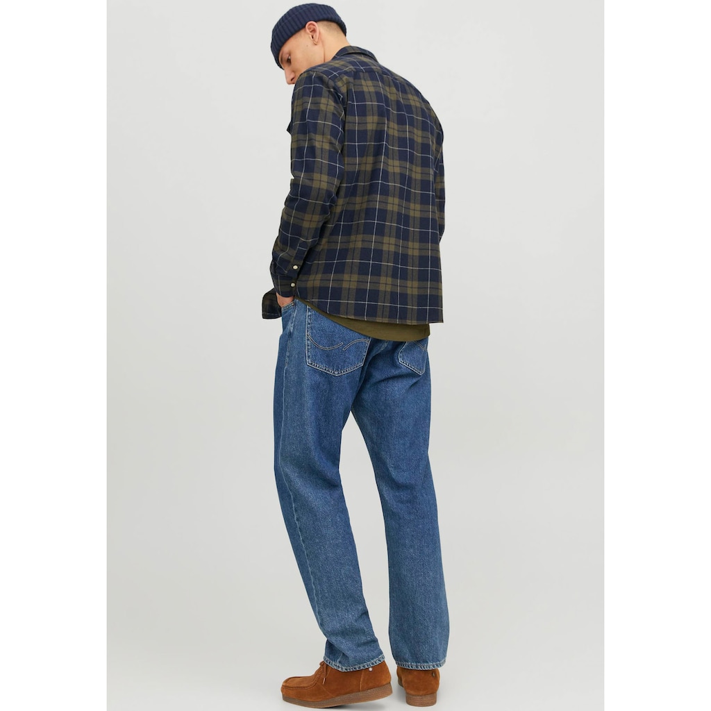 Jack & Jones Langarmhemd »JJSHERIDAN FALL CHECK SHIRT LS«, mit Brusttaschen