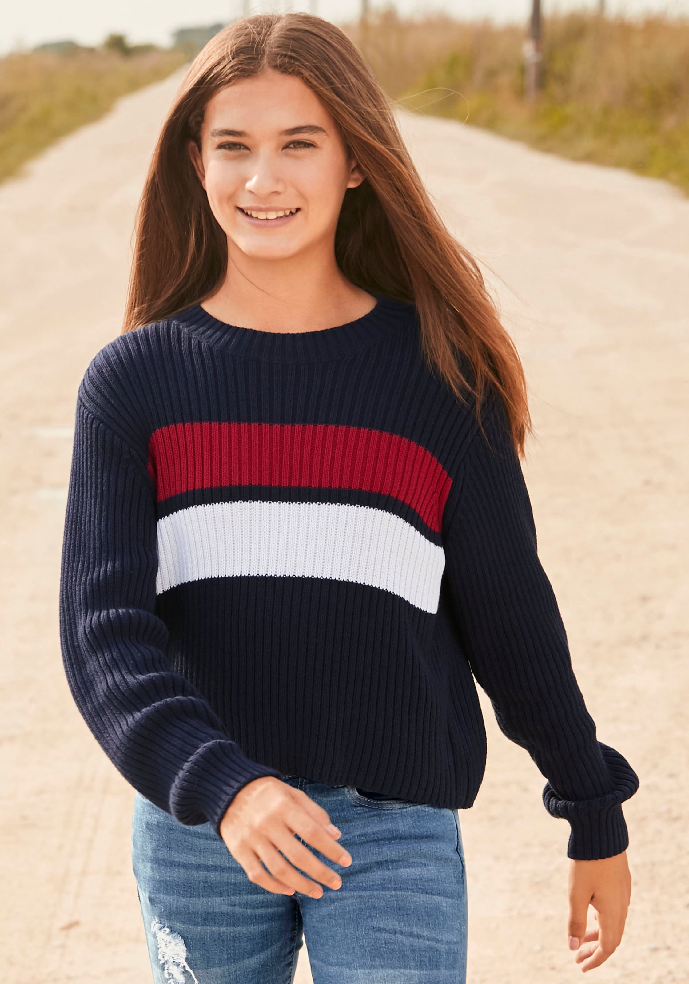 Pullover Mädchen SALE & Outlet ▷ günstige Angebote | BAUR | Strickpullover