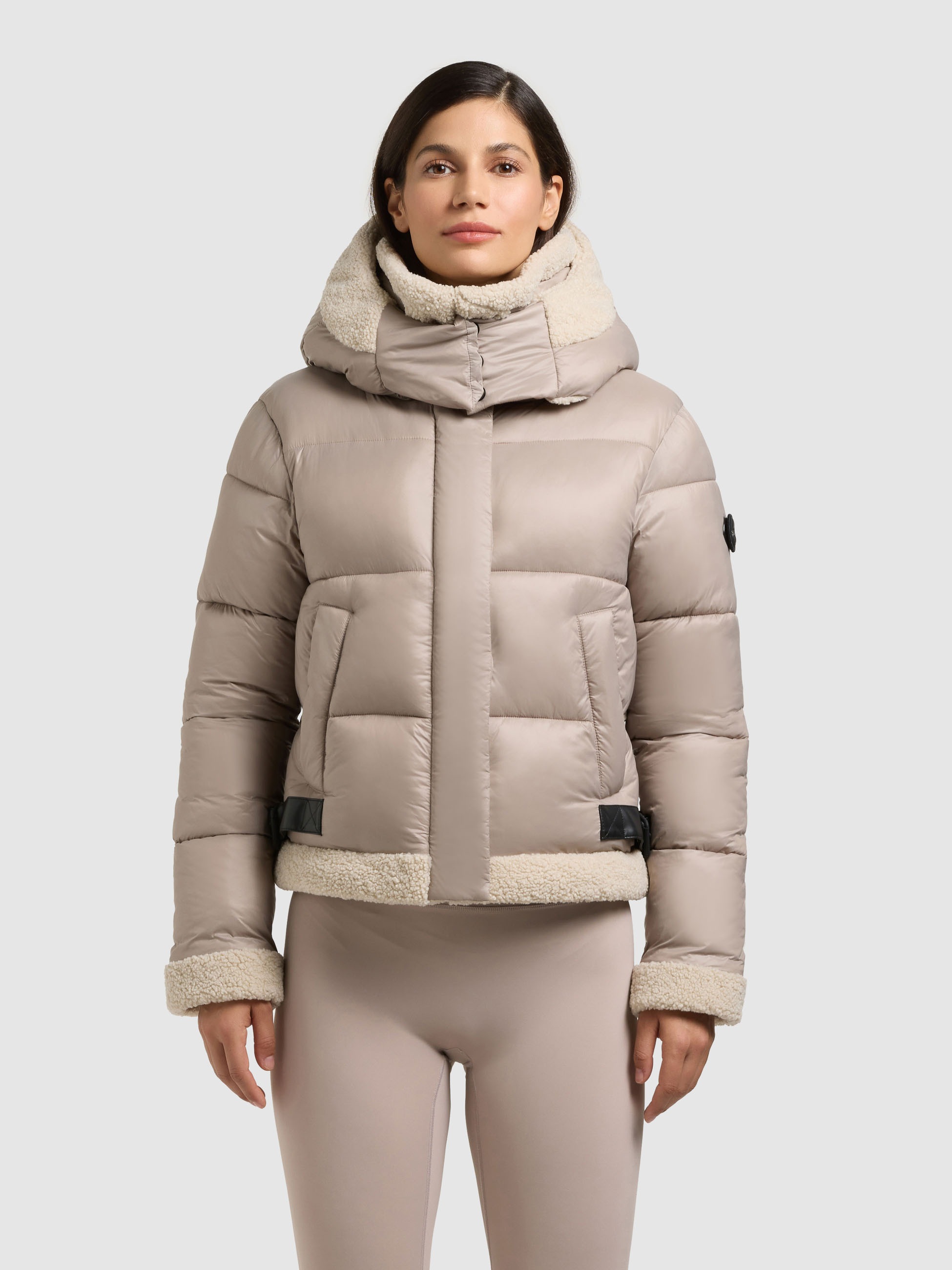 khujo Steppjacke »NESSIE2« mit Kapuze