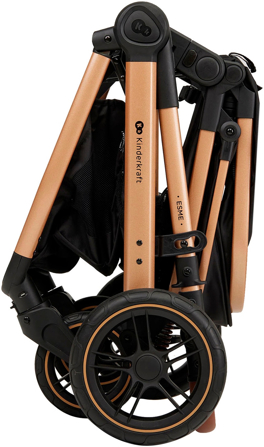 Kinderkraft Kombi-Kinderwagen »ESME 3IN1«, 22 kg, inkl. Babyschale