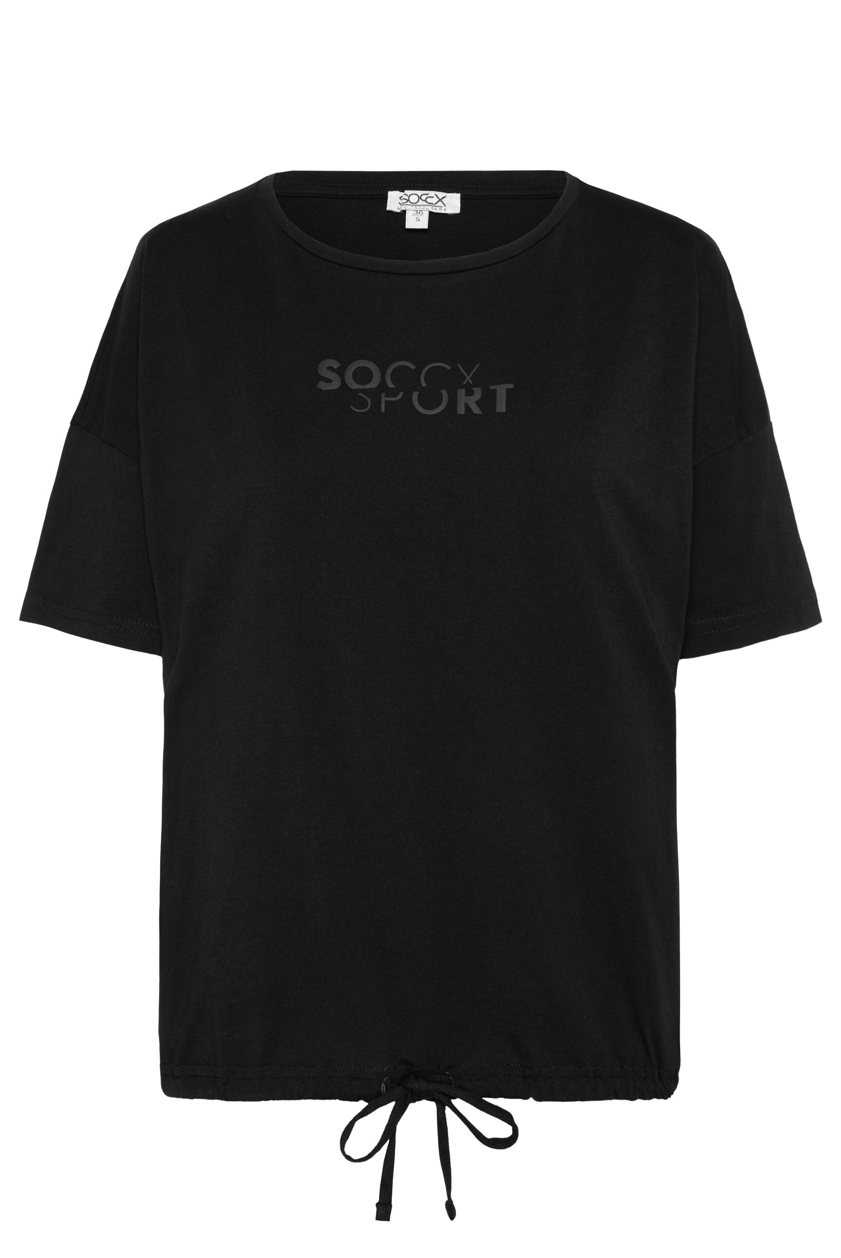 SOCCX Rundhalsshirt, aus Baumwolle