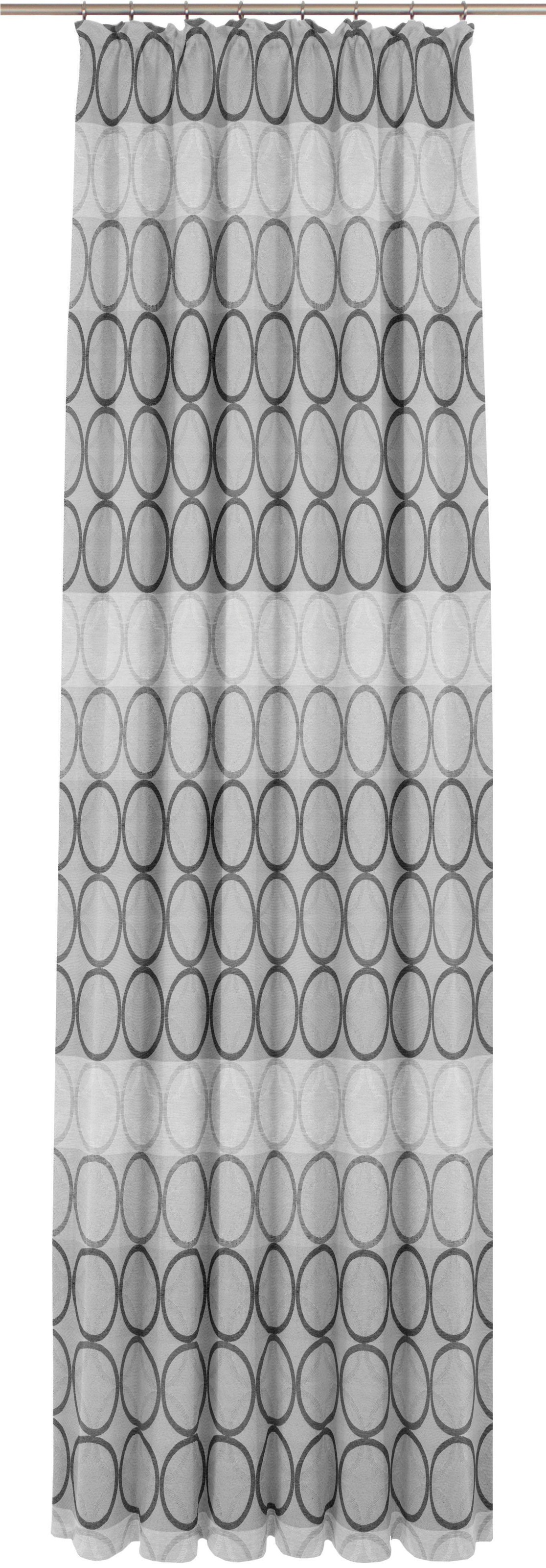 Wirth Vorhang "Zirbello" Kräuselband 1 Stk. tlg. günstig online kaufen