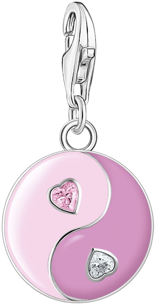 THOMAS SABO Charm-Einhänger »Yin & Yang Silber 200...