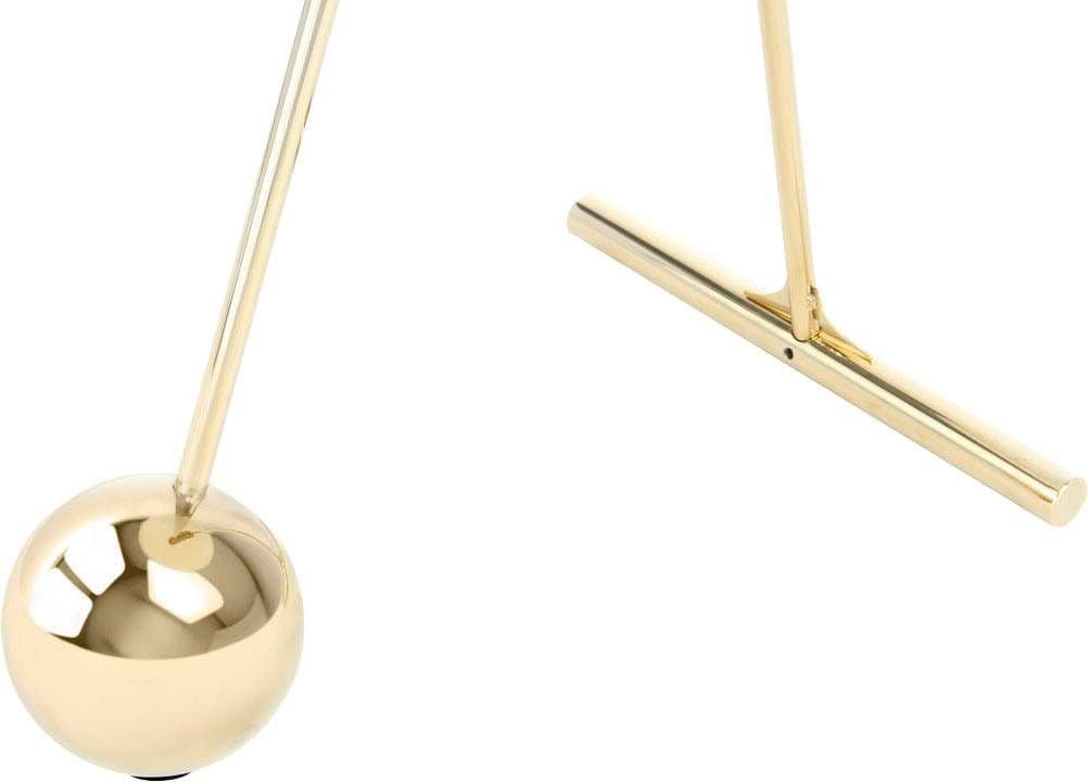 Kayoom Beistelltisch »Pendulum 525, mit runder Tischplatte«, (1 St.), Marmoroptik, Gestell im Pendel-Design, praktisch tragbar