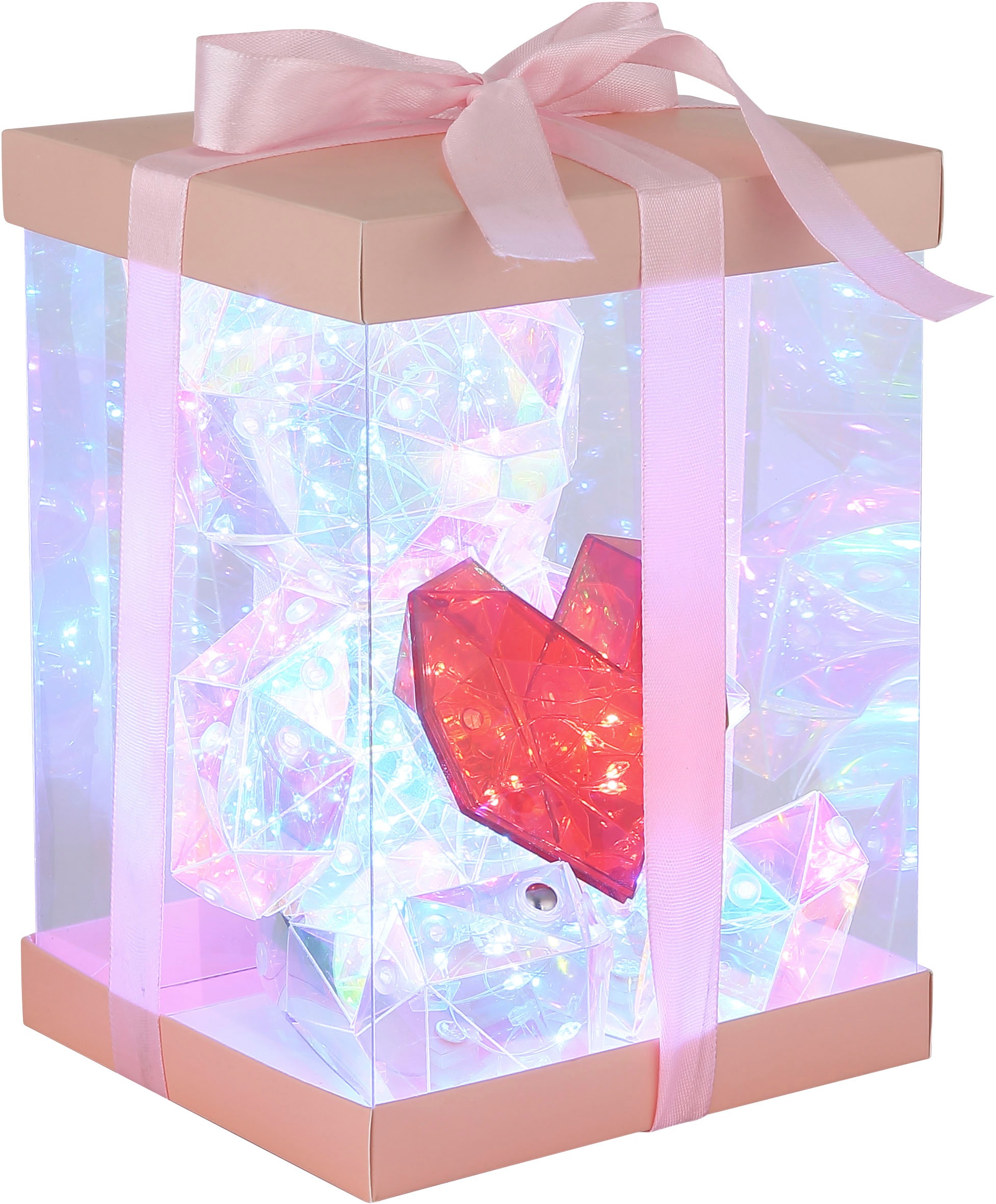 GLOBO LIGHTING Tischleuchte »BRONDAR« LED-Modul 1 Stk. Warmweiß Tischlampe Nachttischlampe Deko-Tischleuchte Schlafzimmer