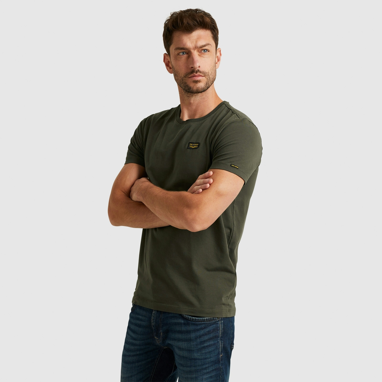 PME LEGEND T-Shirt, mit Logobadge