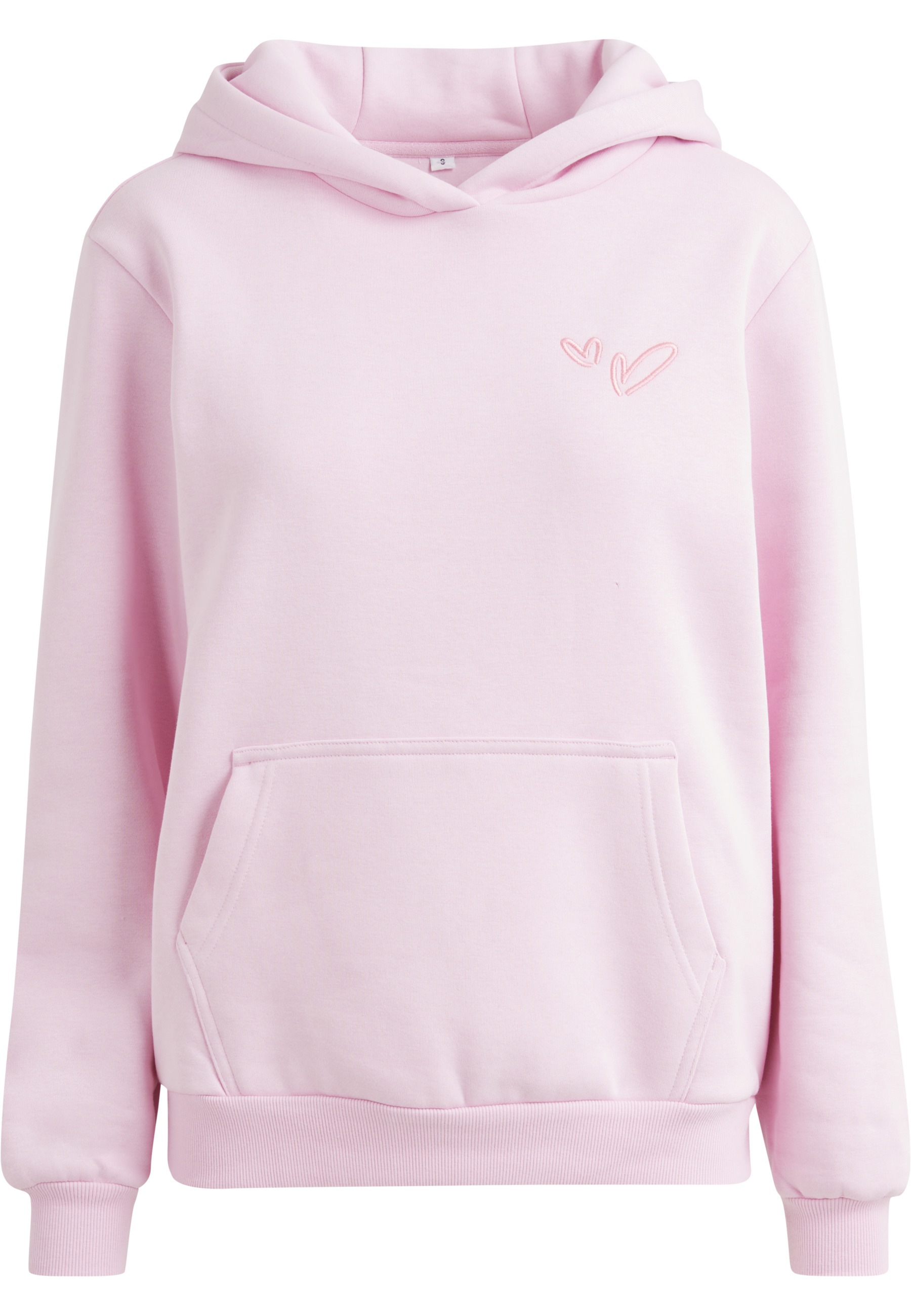 Miss Tee Kapuzenpullover "Miss Tee Heart Signs EMB Ladies Fluffy Hoody" 1 günstig online kaufen