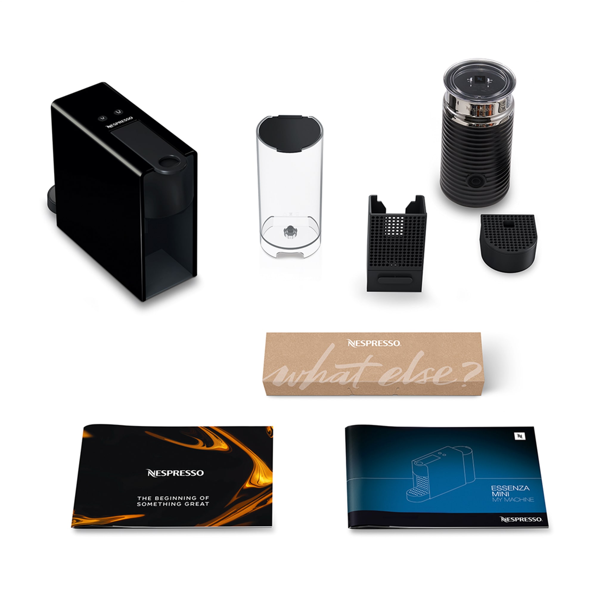Nespresso Kapselmaschine »XN1108 Essenza Mini von Krups« Pumpendruck: 19 Bar, inkl. Willkommenspaket mit 7 Kapseln