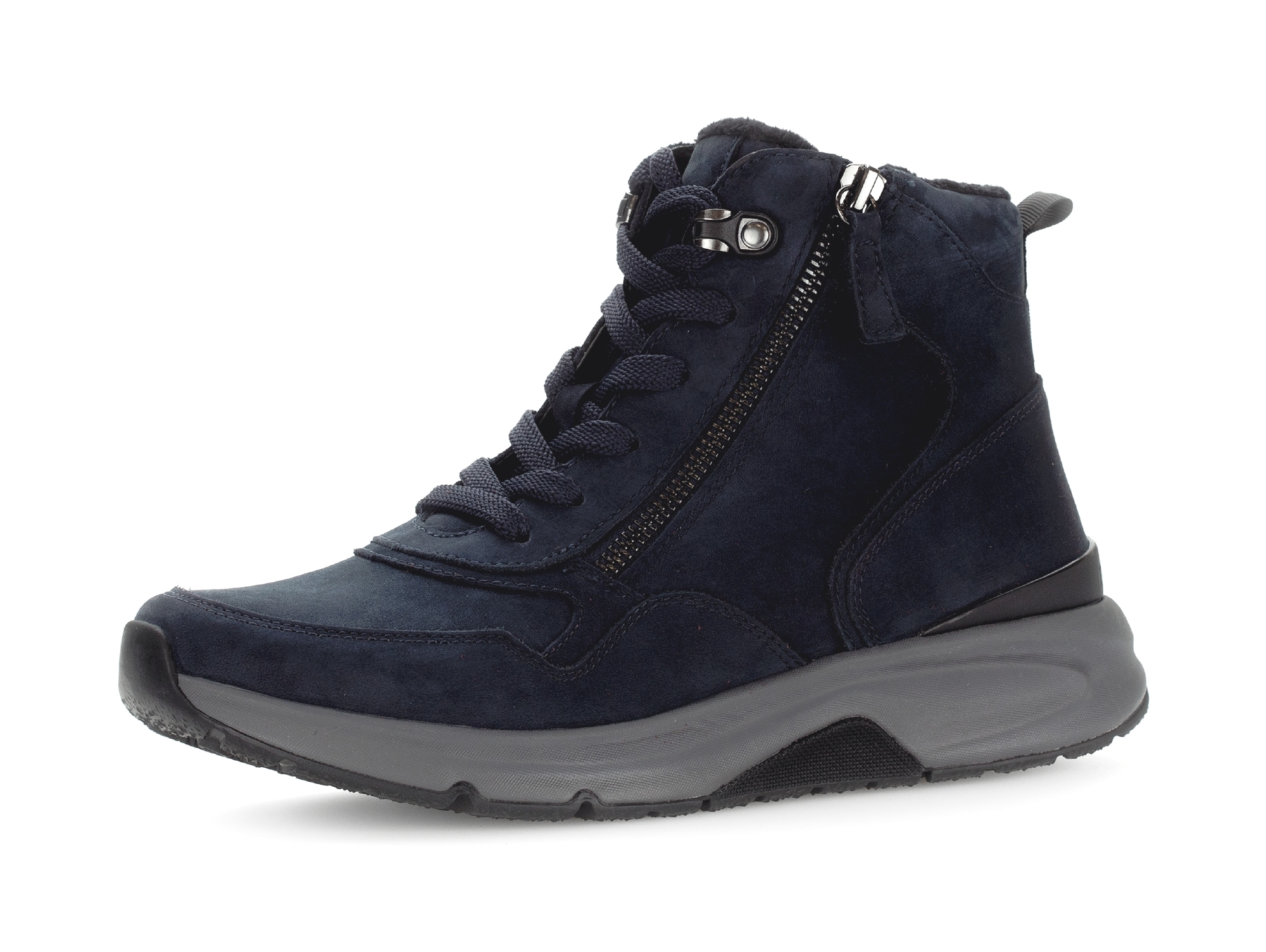 Gabor Rollingsoft Keilsneaker, Plateau, Schnürboots, Kofmortschuh mit herausnehmbarem Fußbett