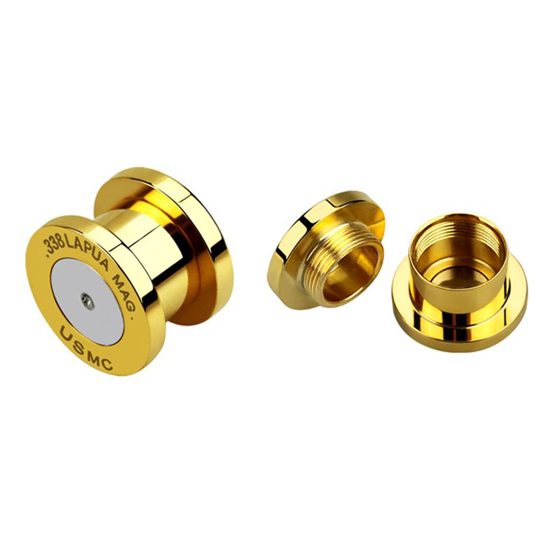 Adelia´s Dehnschnecke »Piercing  Ohrpiercing«, aus 316l Stahl, PVD 18kt vergoldet