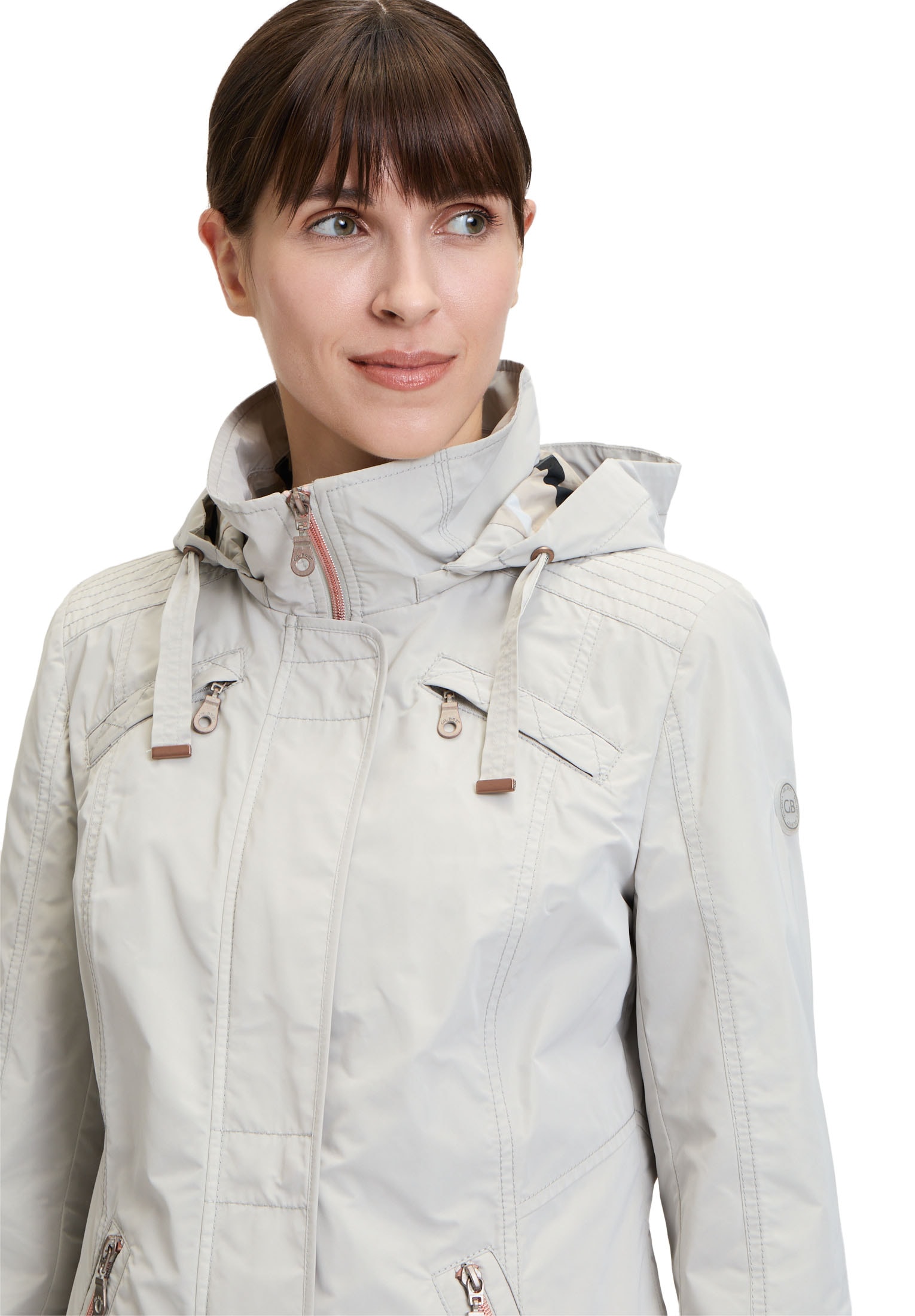 Gil Bret Outdoorjacke, mit Kapuze, mit Kapuze