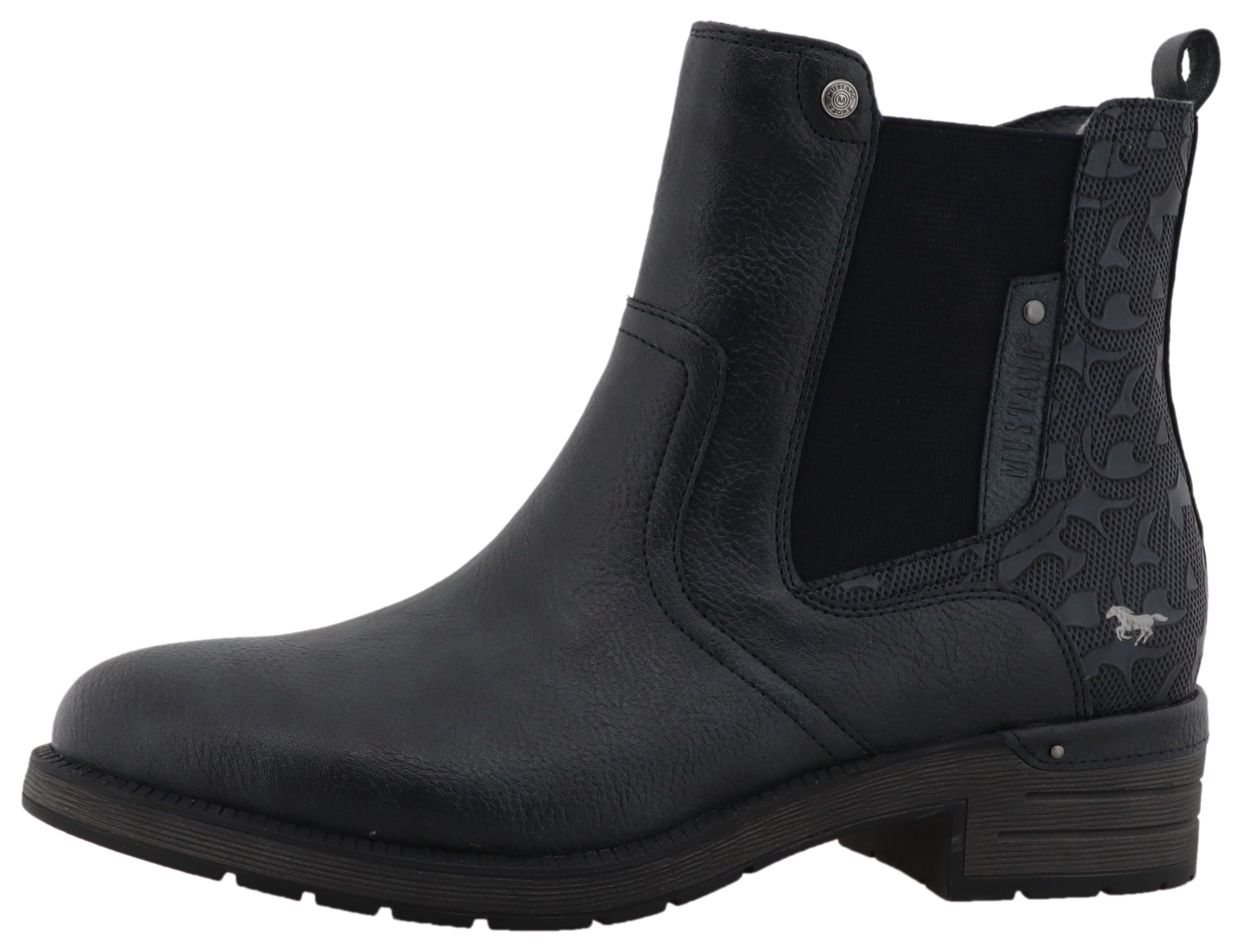 Mustang Shoes Winterstiefelette "Gelja" Stiefelette, Winterboots mit Anzieh günstig online kaufen