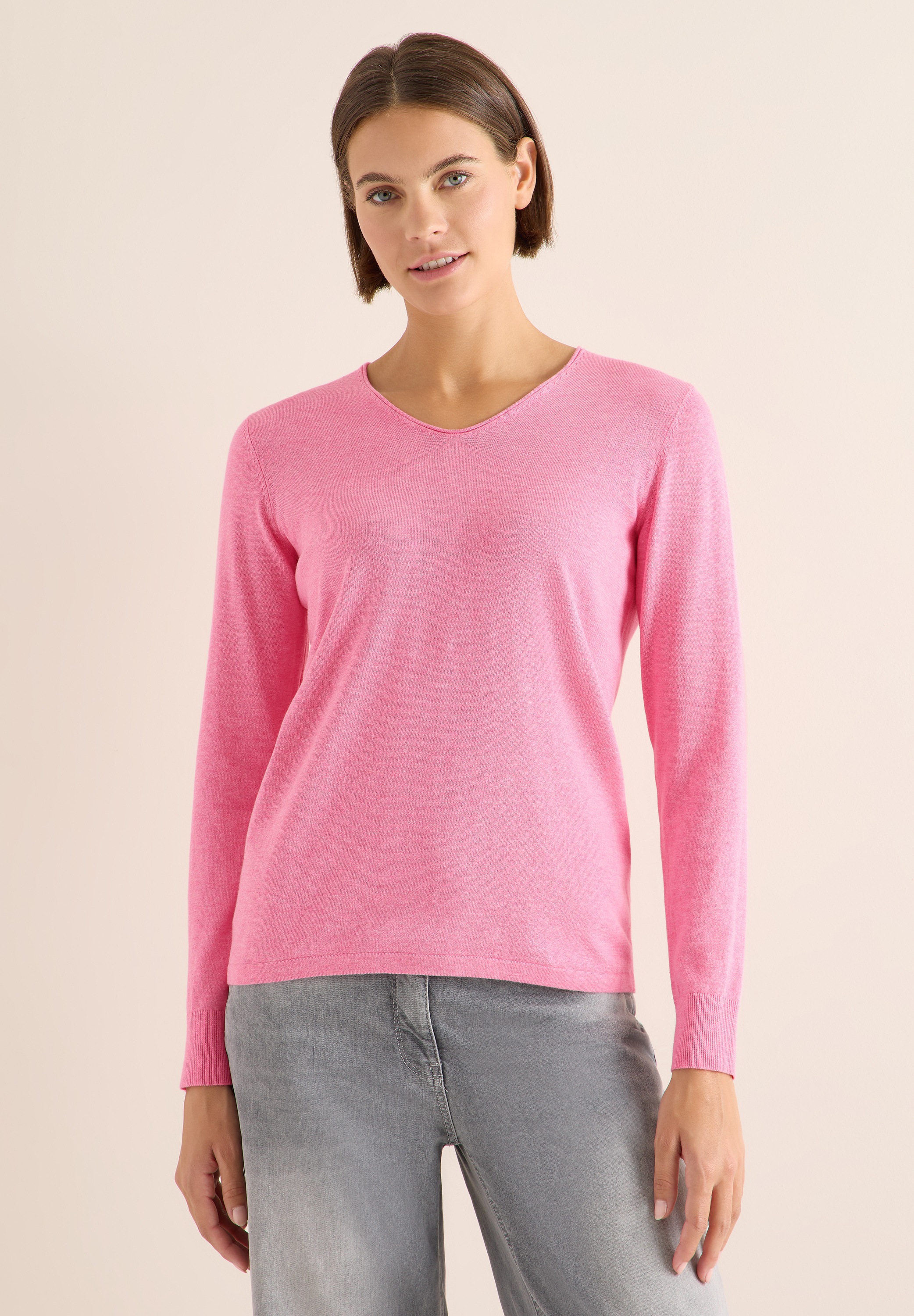 Cecil Strickpullover im soften Baumwoll-Mix günstig online kaufen