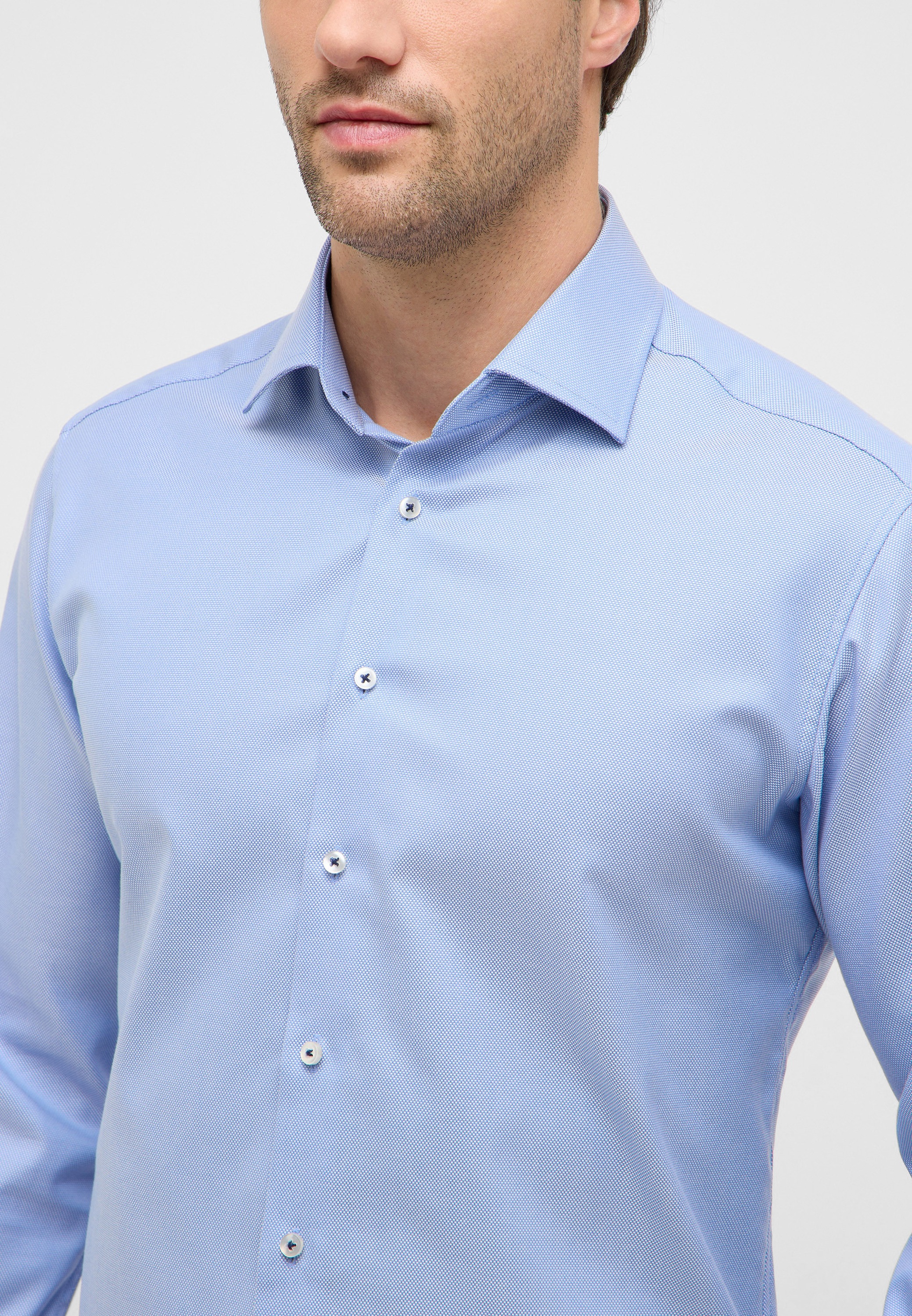 Eterna Langarmhemd »MODERN FIT« NON IRON (bügelfrei)