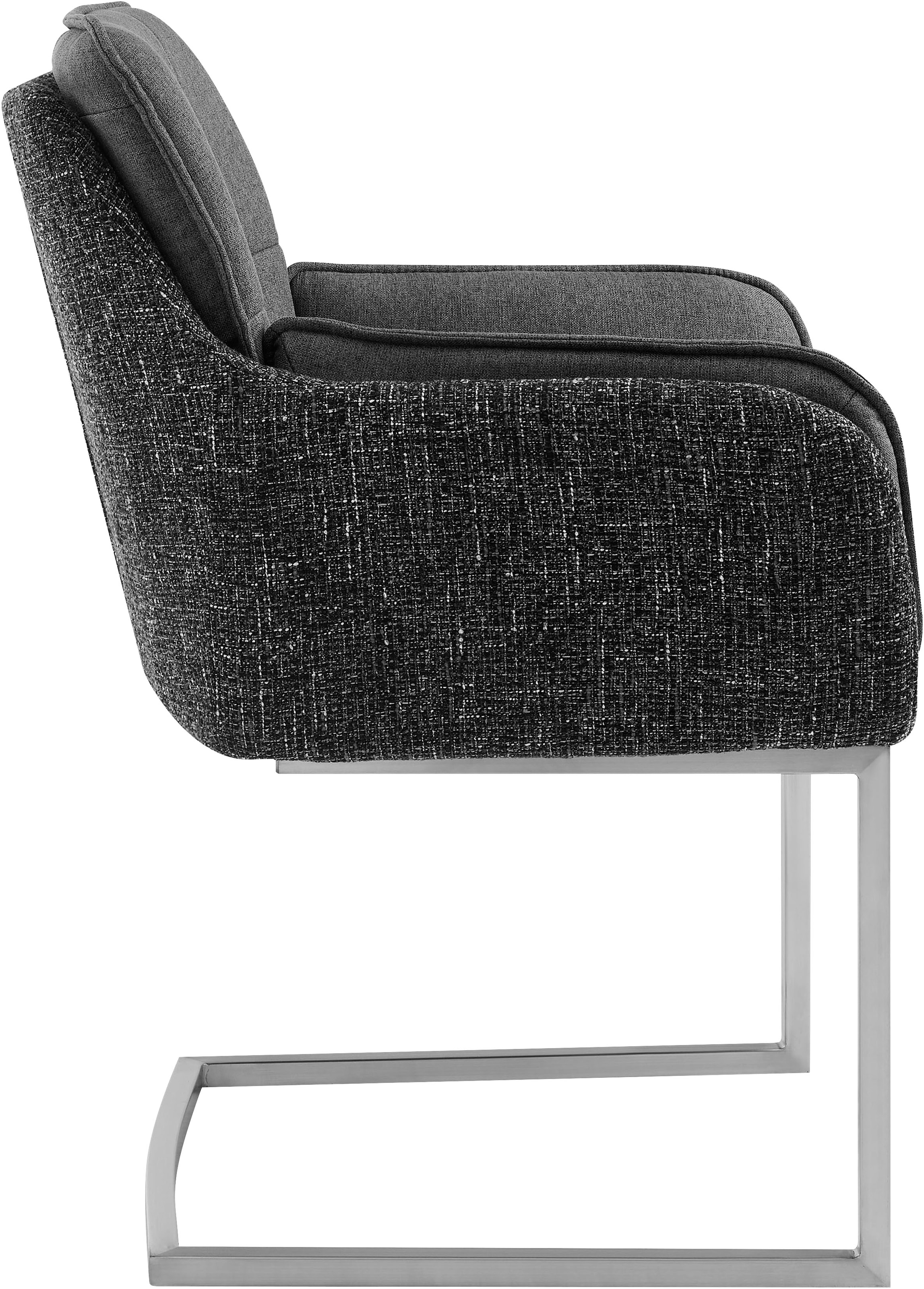 PLACES OF STYLE Esszimmerstuhl »Durham, TOPSELLER!, OTTOs Choice« () 2er-Set in modernem Design, Sitz und Rücken gepolstert