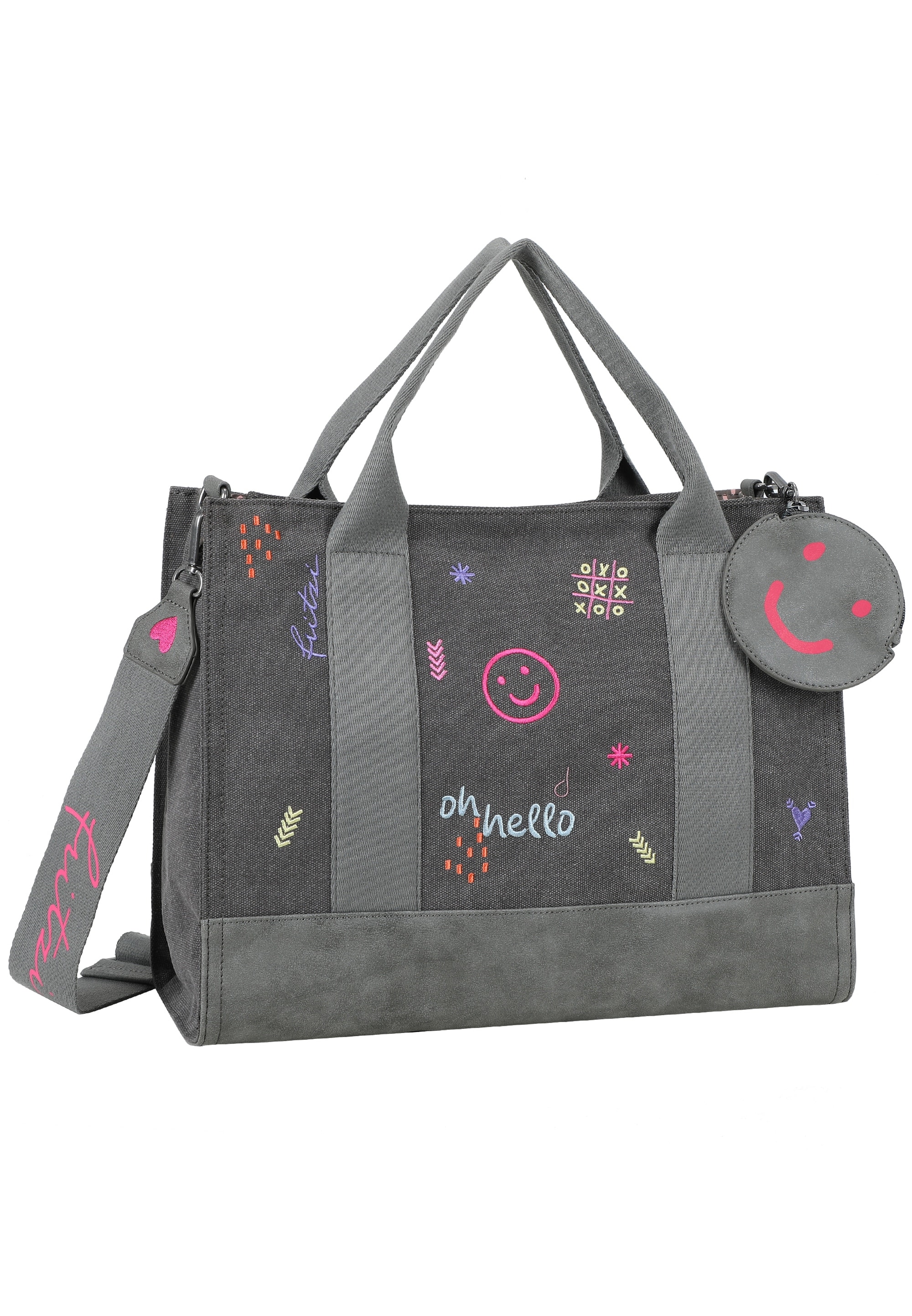 Fritzi aus Preußen Henkeltasche »Tote Bag Limited Embro Fun« mit tollen Stick-Details