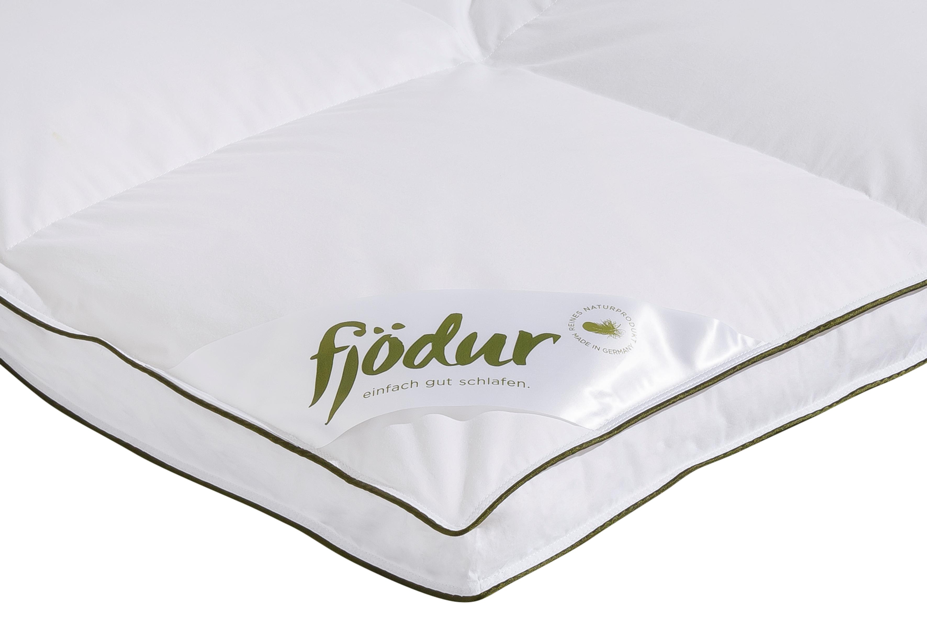 Thumbnail - fjödur Gänsedaunenbettdecke "Franzisk, Bettdecken für Sommer oder Winter, Decke" warm Füllung 100Gaensedaunen 1 Stk. tlg...