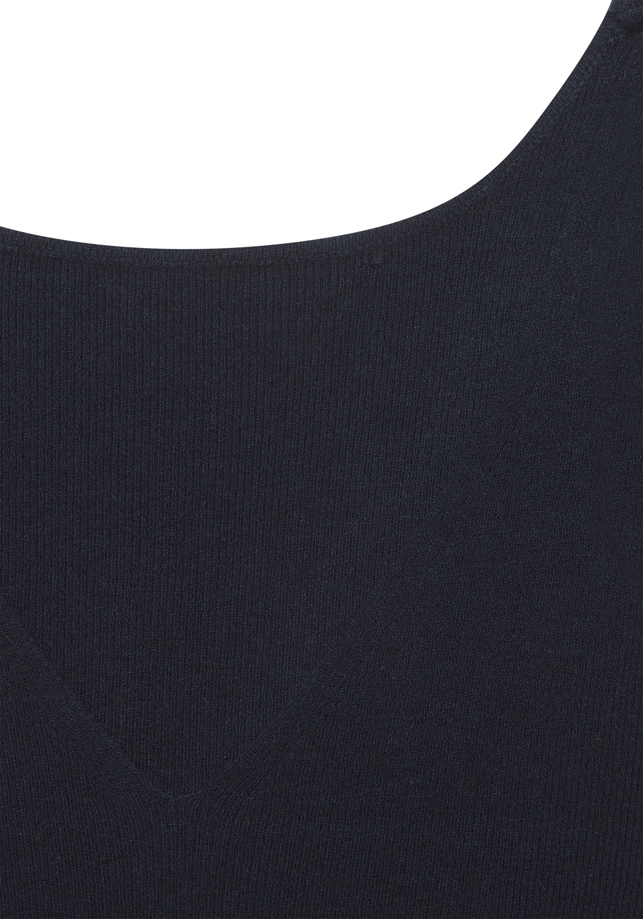Copenhagen Studios Stricktop, aus hochwertigem Rippstrick