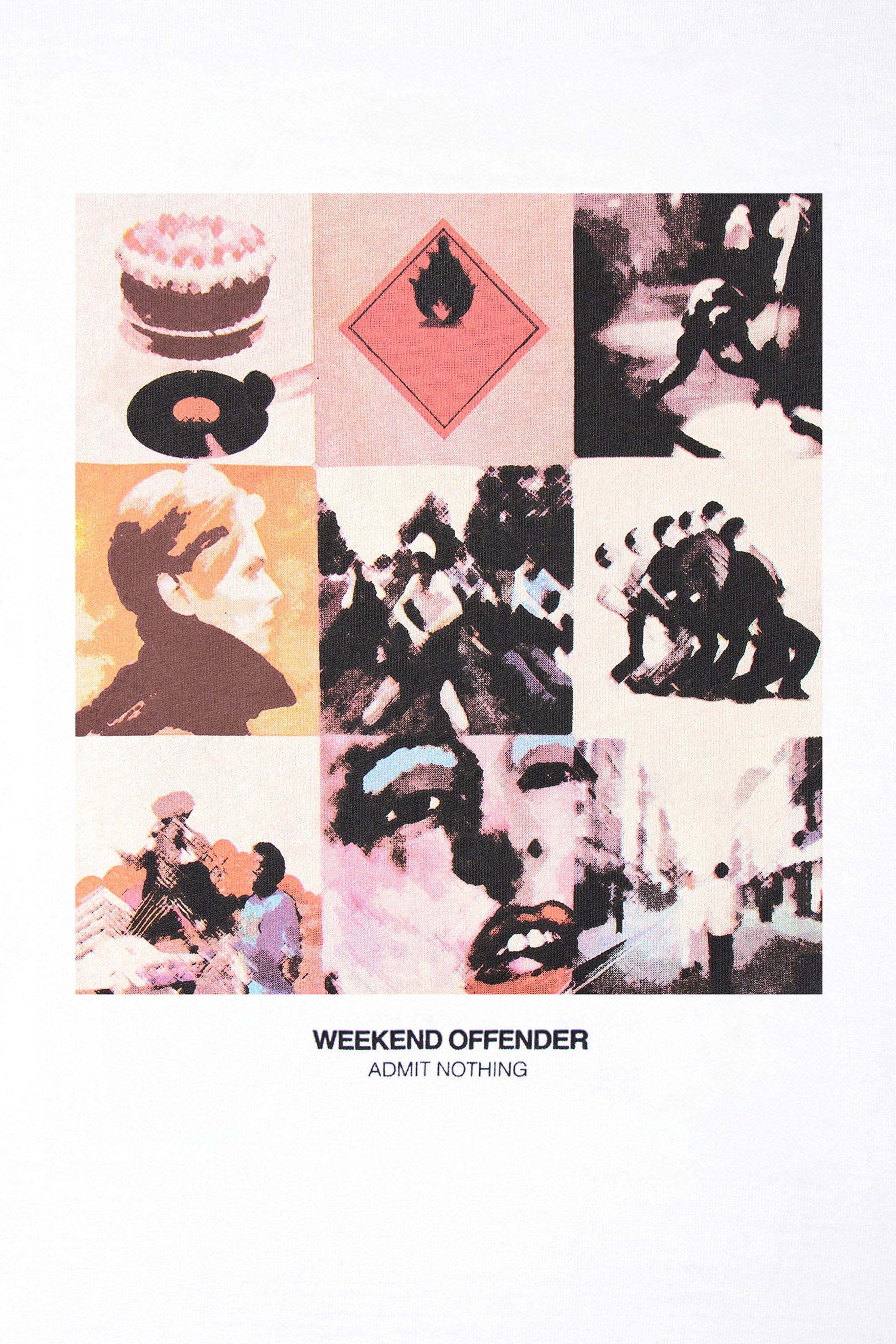 Weekend Offender T-Shirt »LOW GRAPHIC TEE Herren« T-Shirt Herren, leichtes Kurzarmshirt, Sporttrikot, Outdoor, Sale