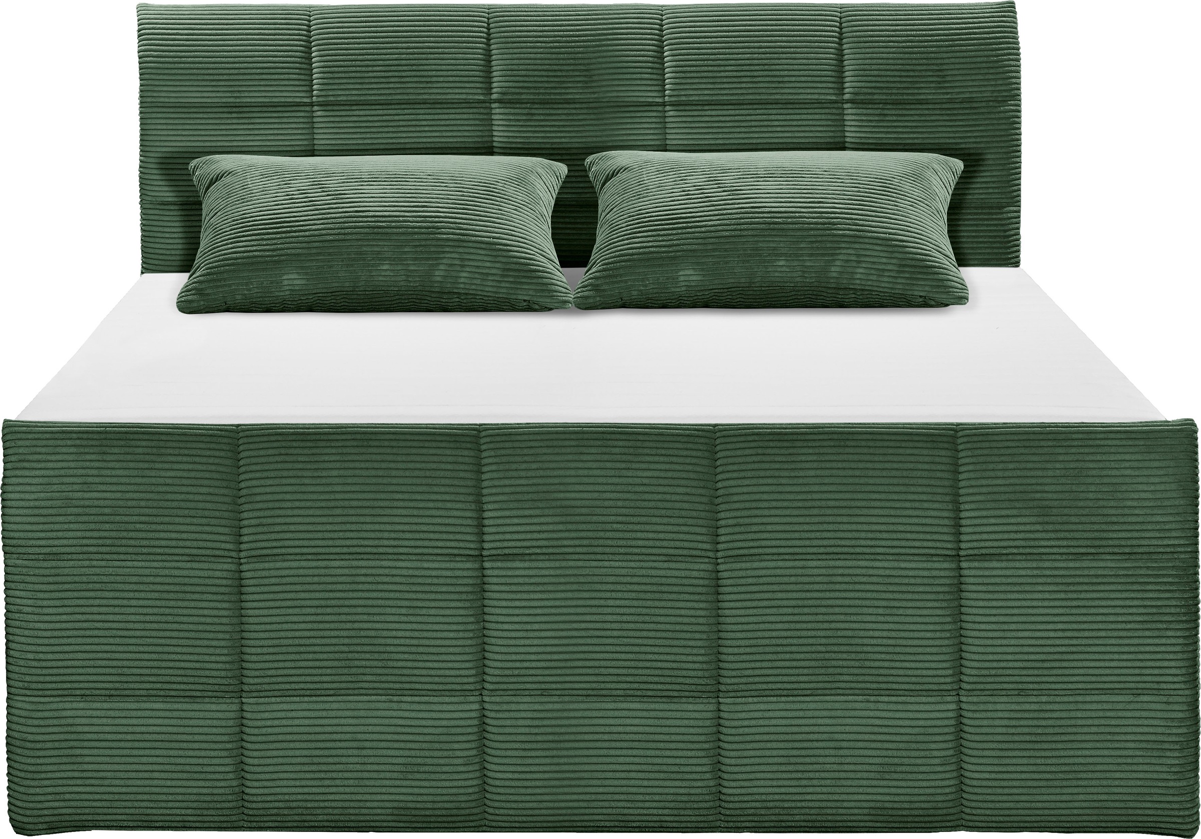 ED EXCITING DESIGN Boxspringbett »Bolivia«, harte Seite mit Kokosmatte, weiche Seite mit Filzabdeckung